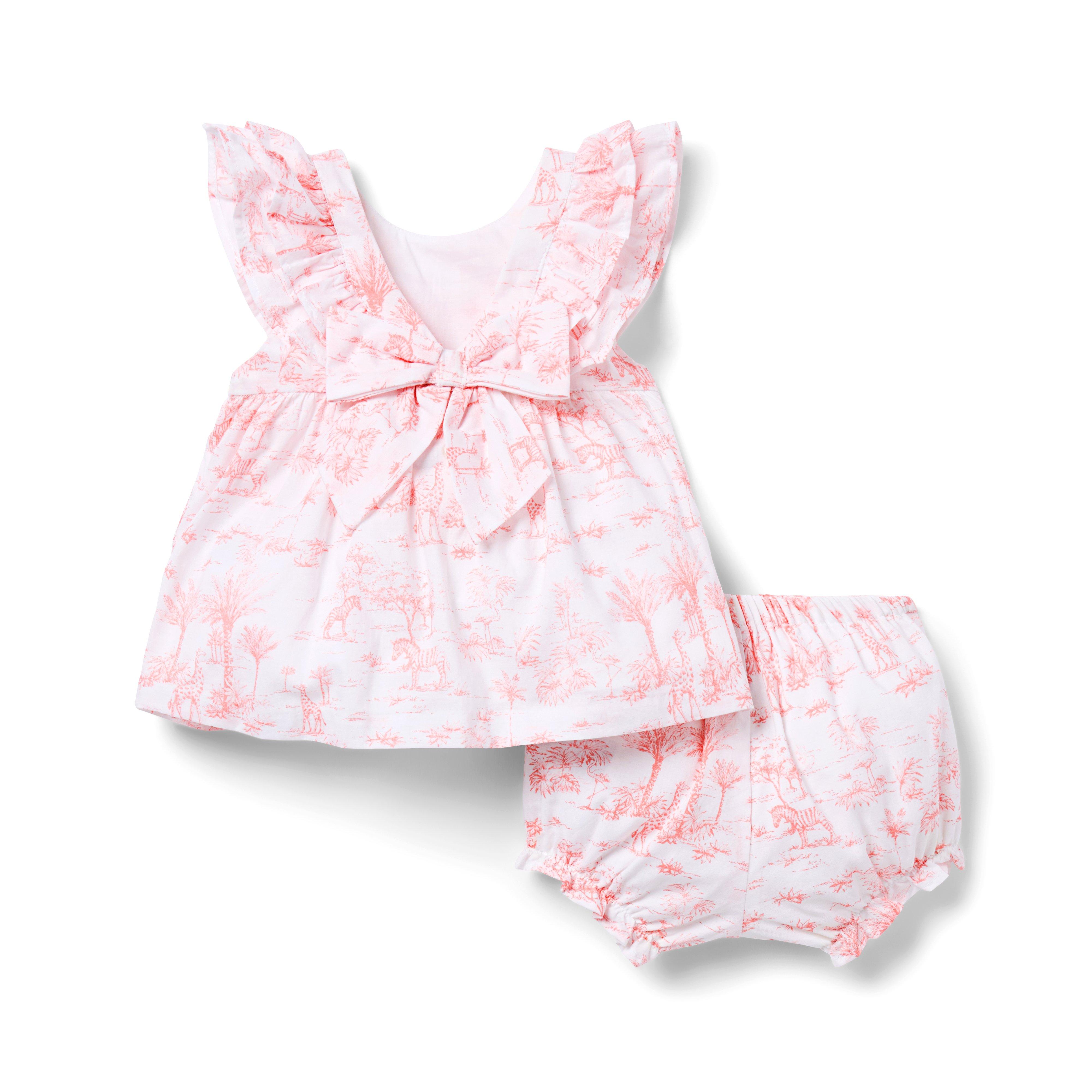 Baby Tropical Toile Matching Set  image number 1