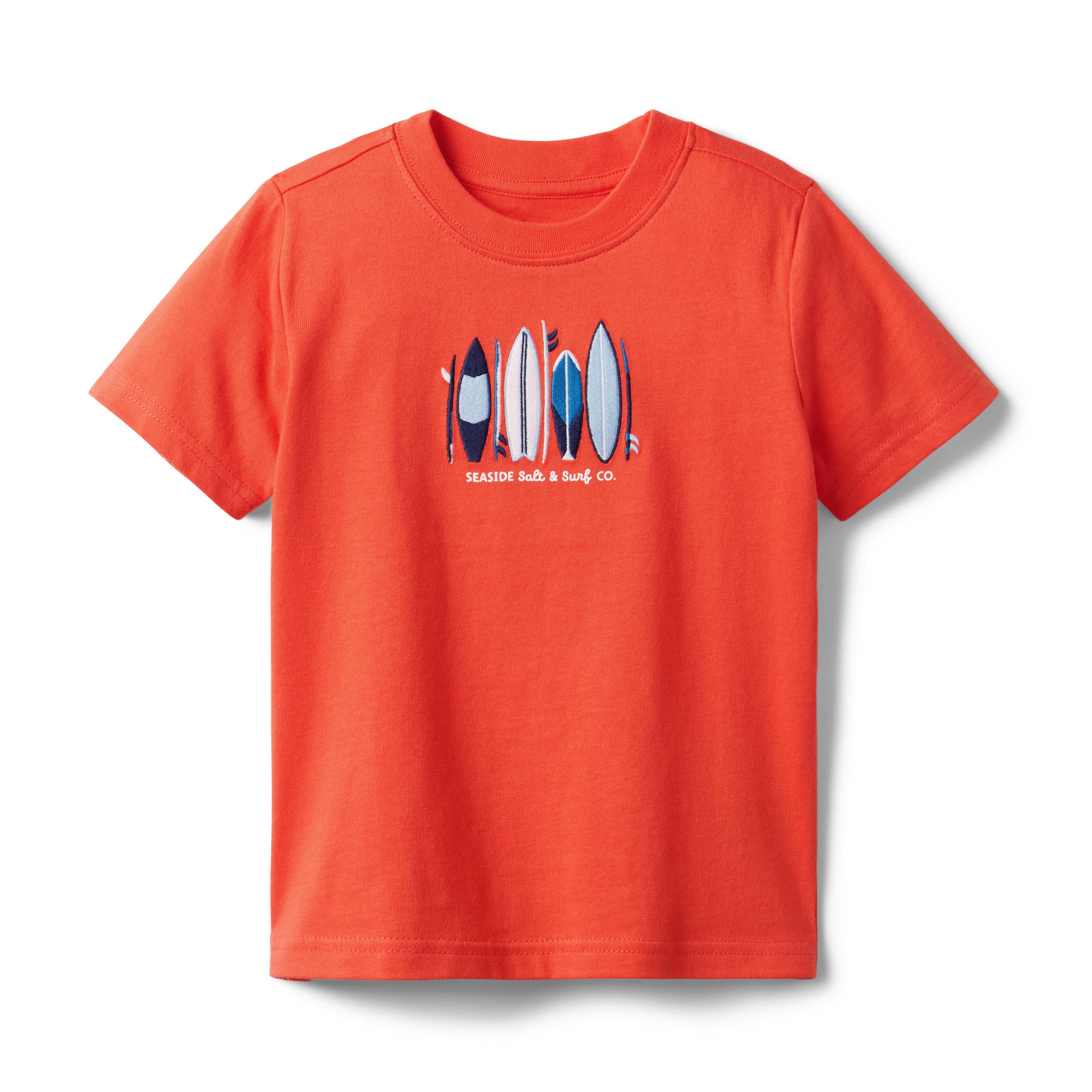 Embroidered Surfboard Tee image number 0
