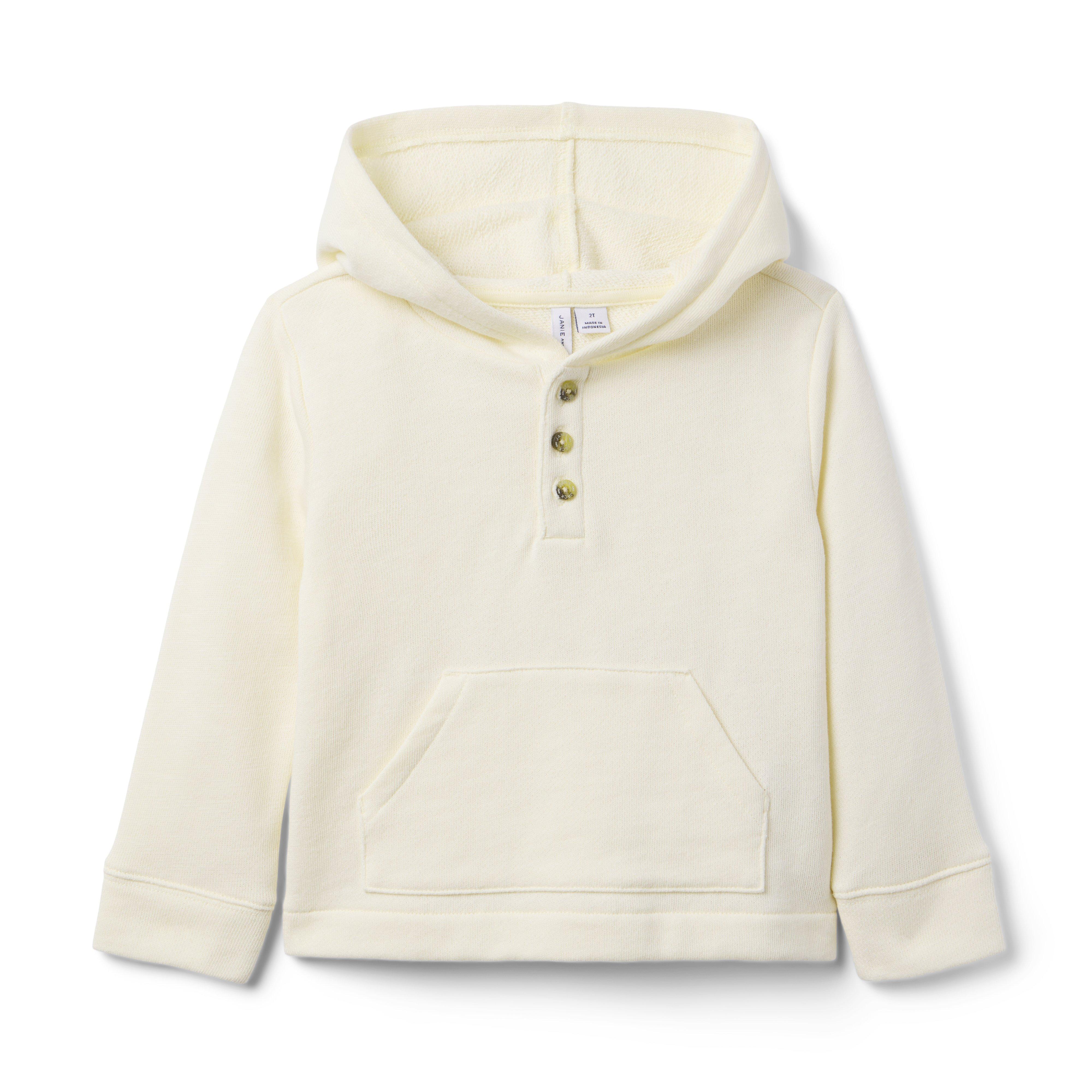 Slub French Terry Hooded Sweatshirt