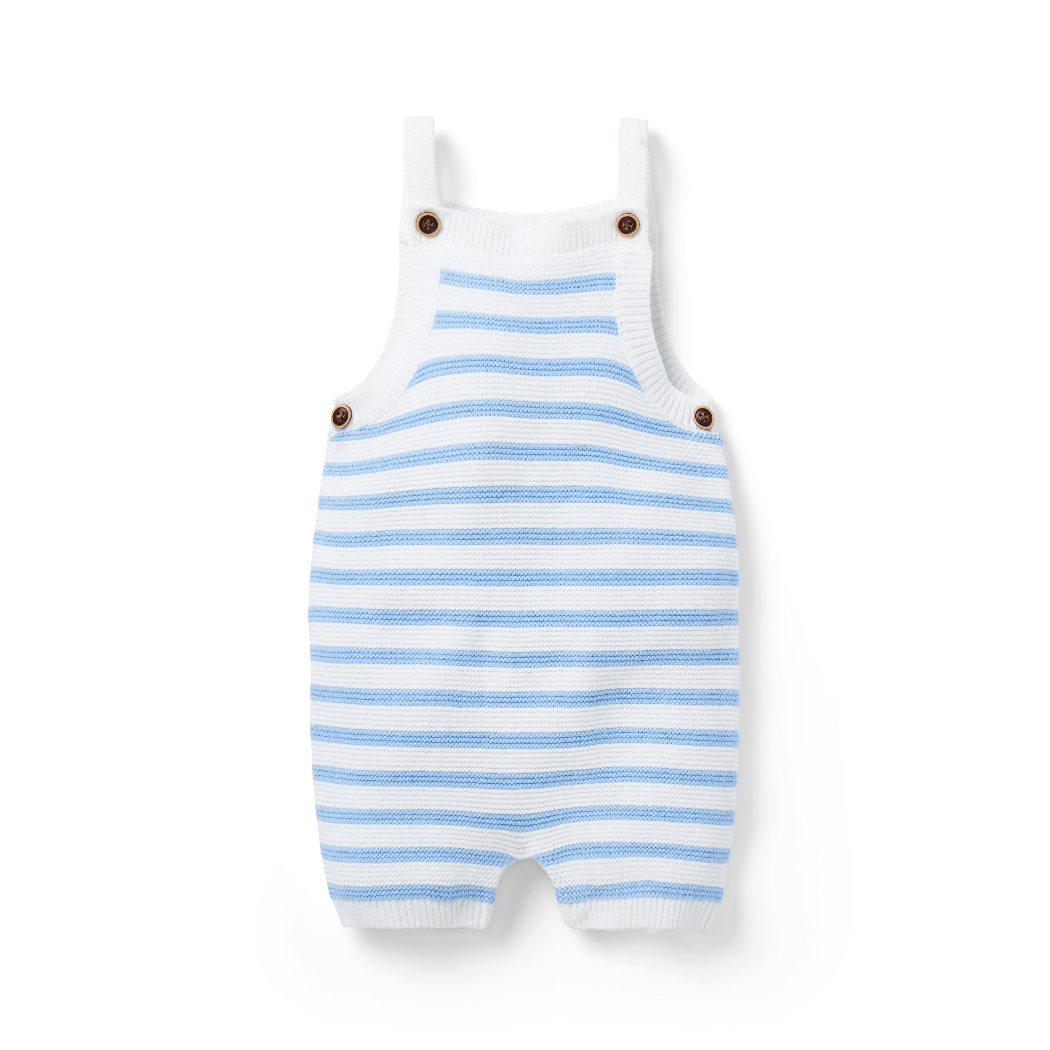 Baby Striped Sweater Overall image number 0