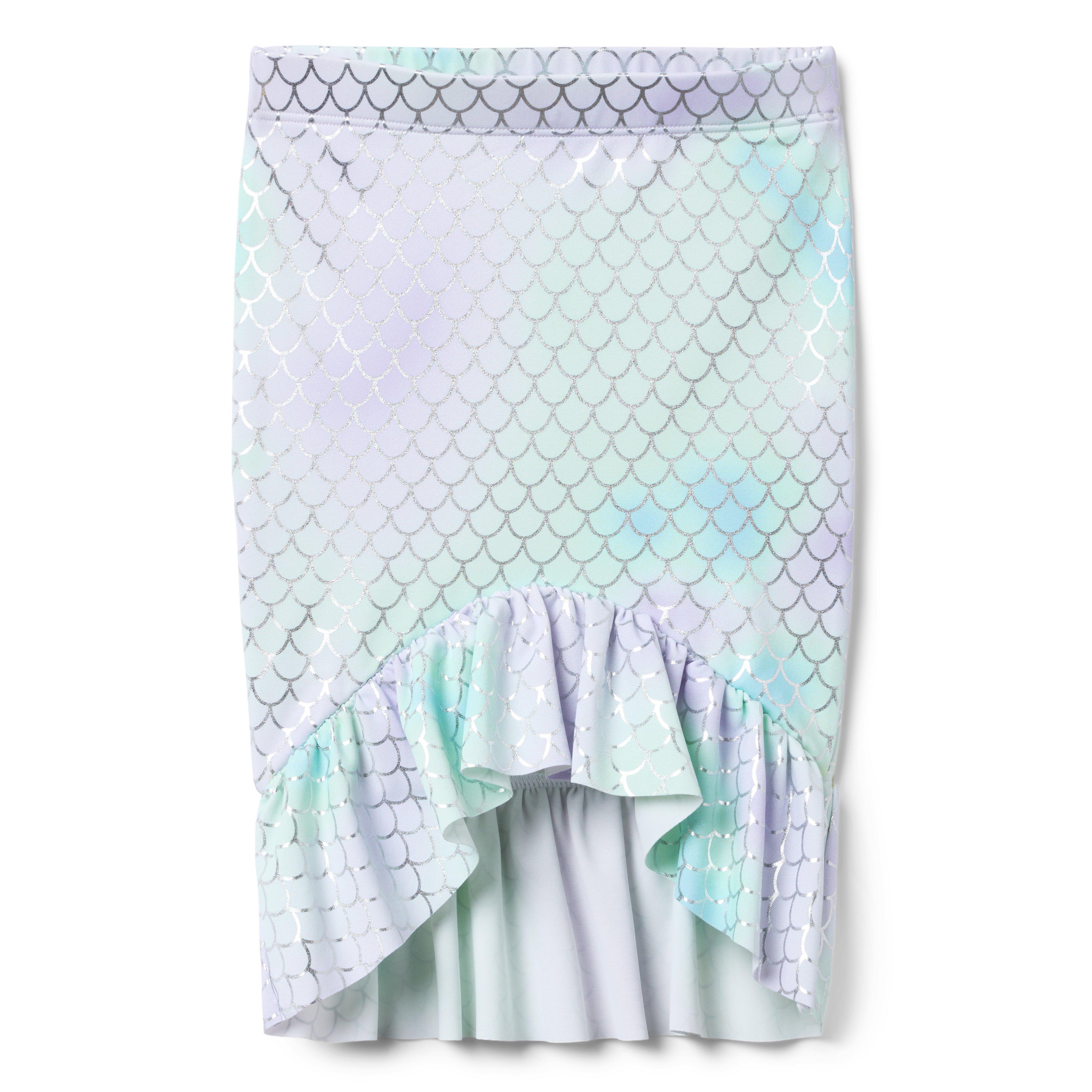 Recycled Mermaid Tail Skirt Cover-Up