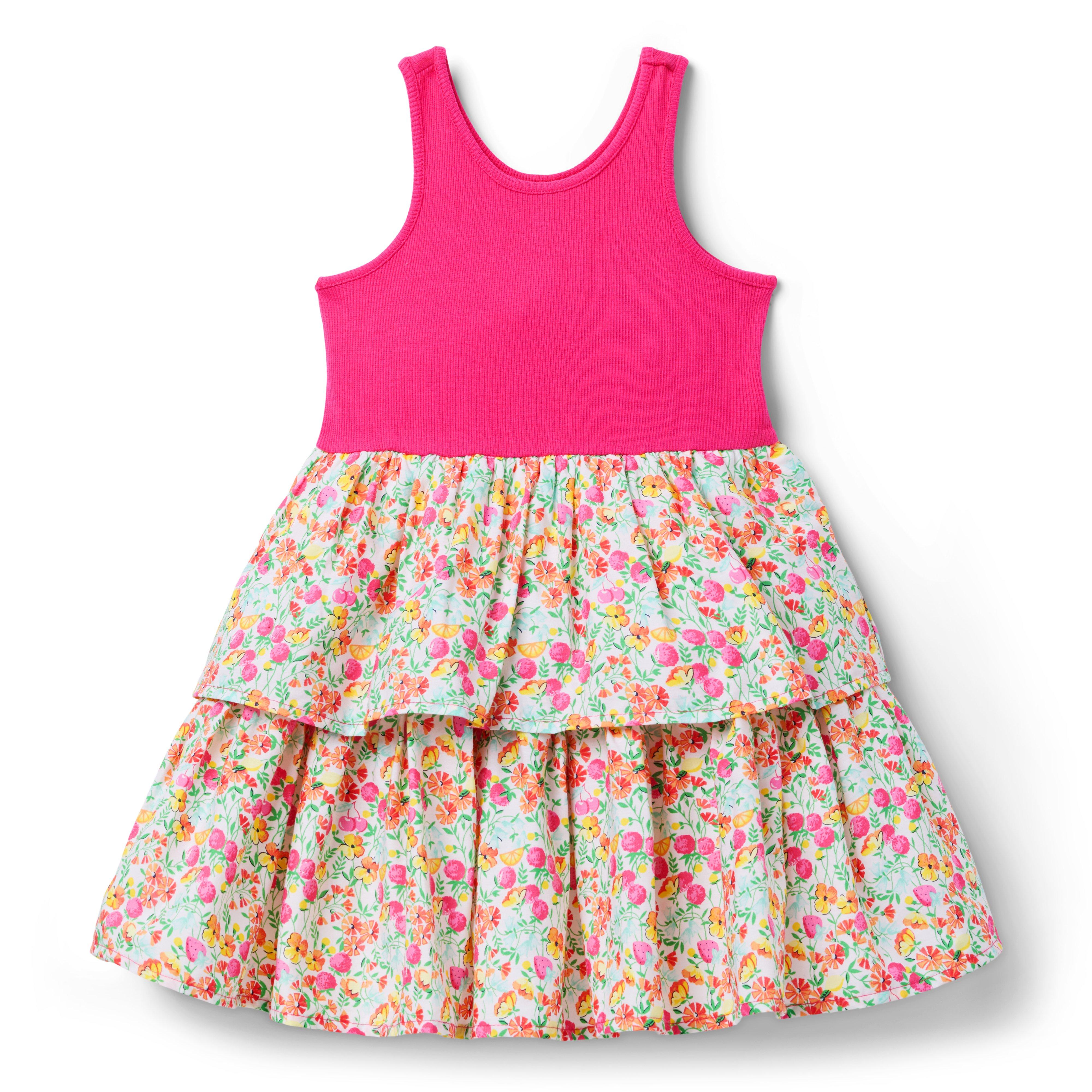 Ditsy Floral Tiered Dress image number 0