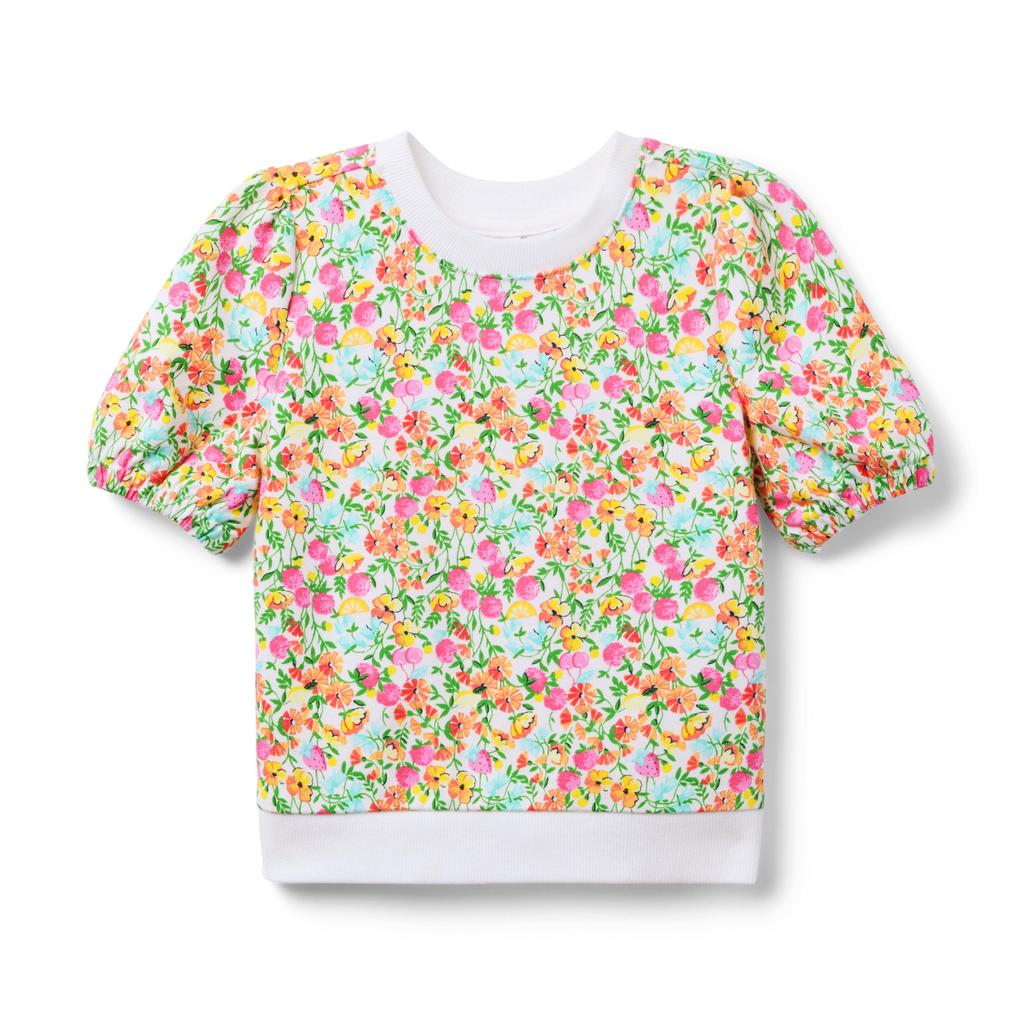 Ditsy Floral French Terry Sweatshirt