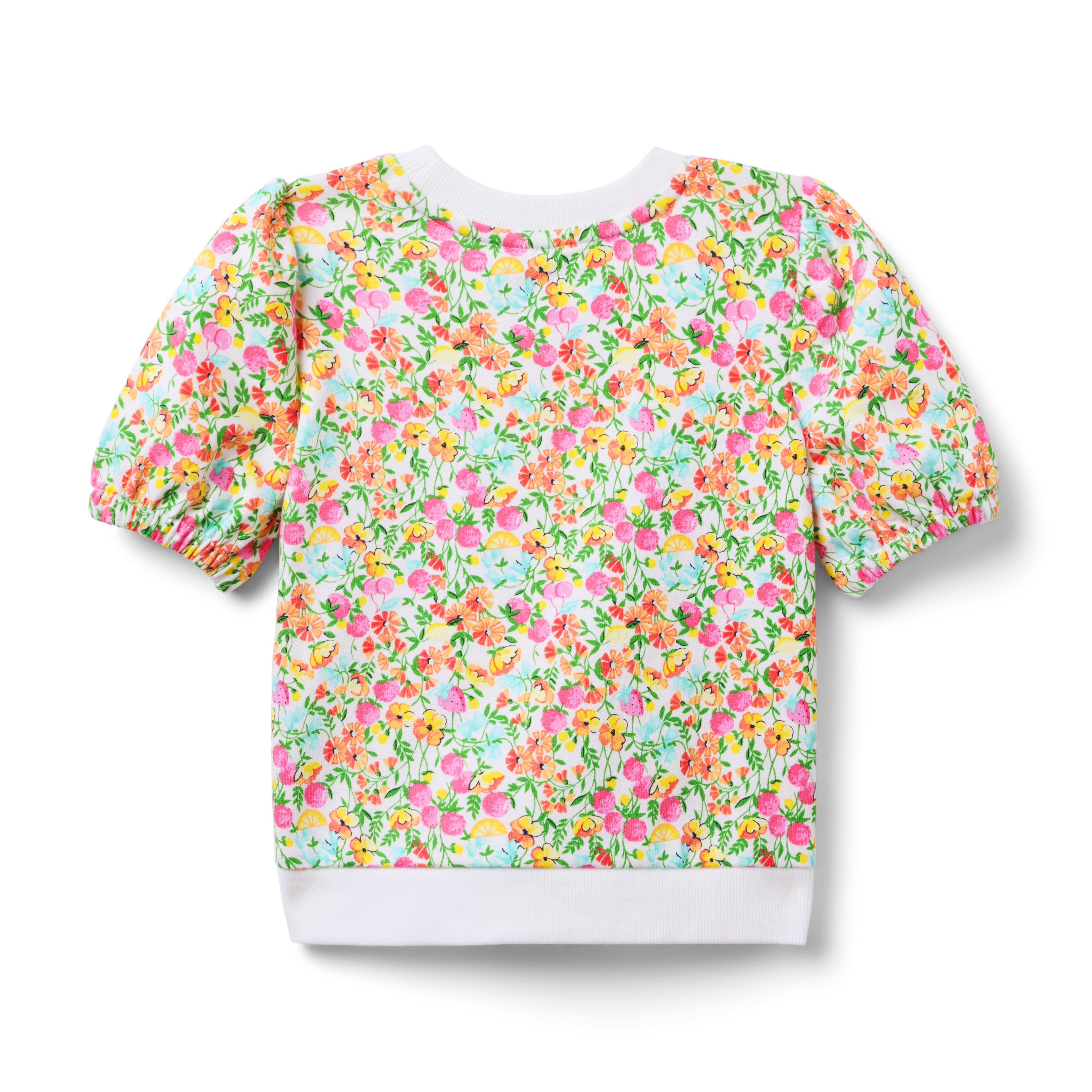 Ditsy Floral French Terry Sweatshirt