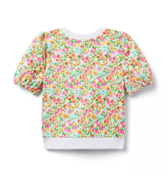 Ditsy Floral French Terry Sweatshirt image number 1