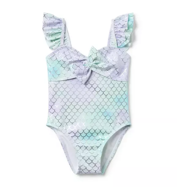 Recycled Mermaid Bow Swimsuit image number 0