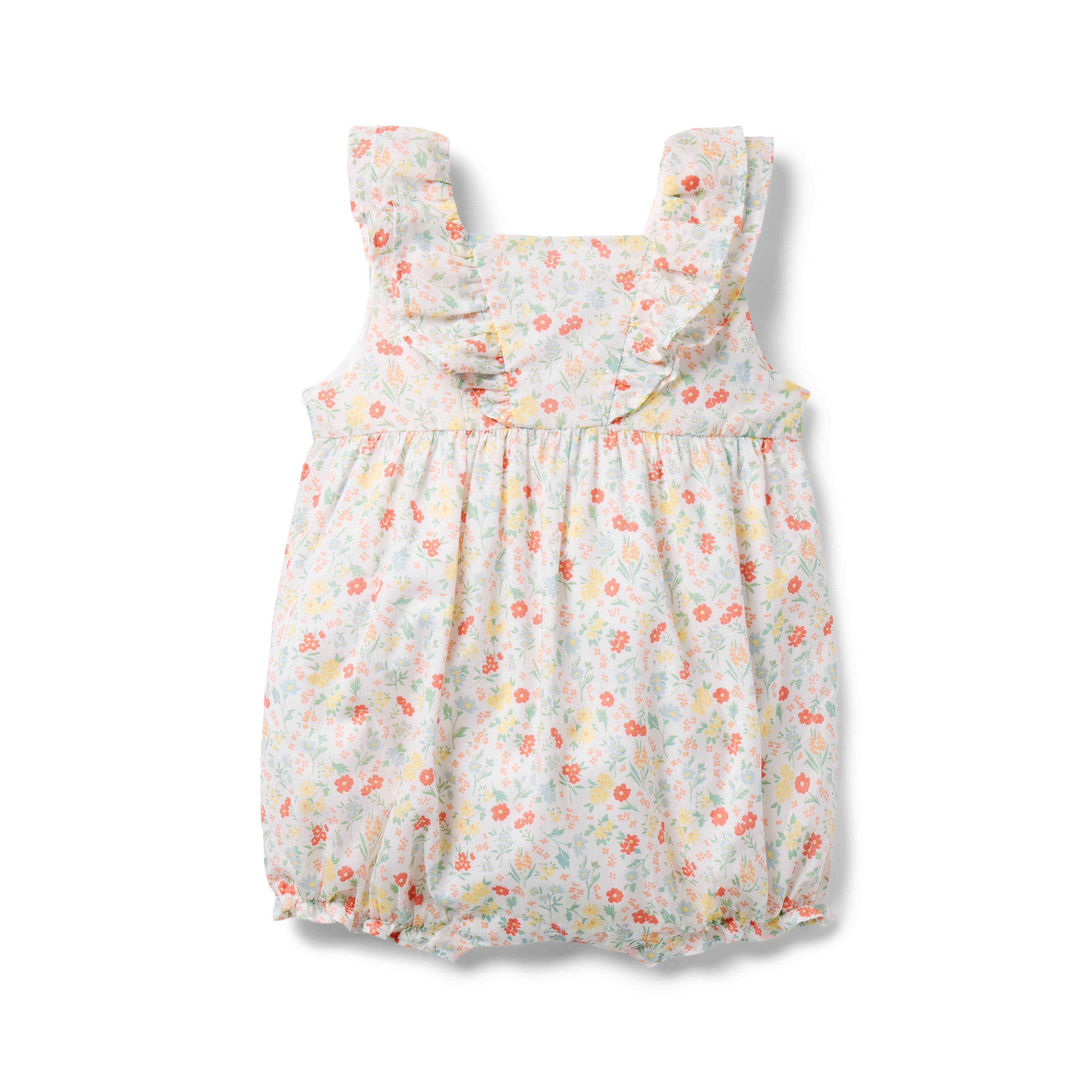 Baby Ditsy Floral Ruffle Romper