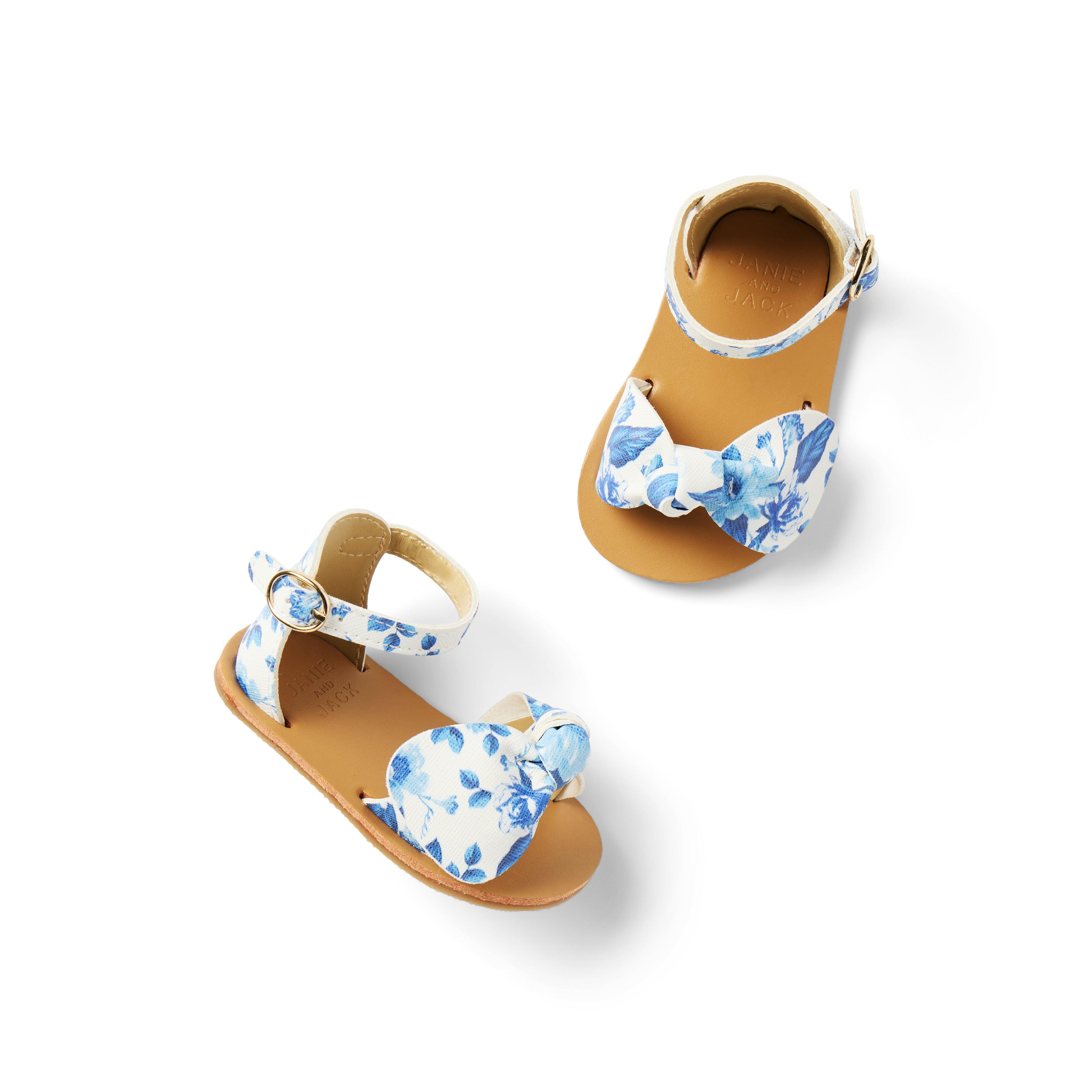 Baby Floral Bow Sandal image number 0