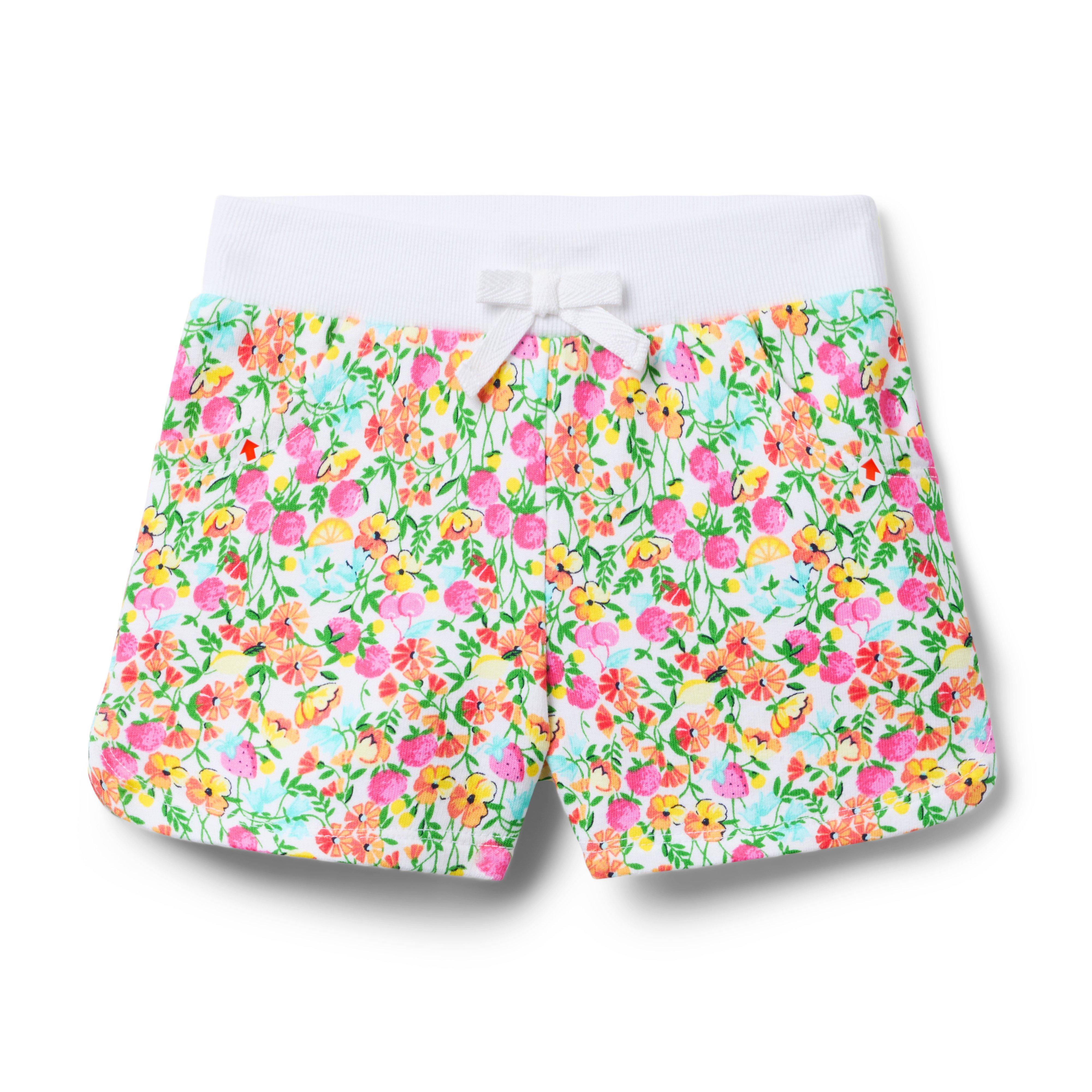 Ditsy Floral French Terry Short image number 0