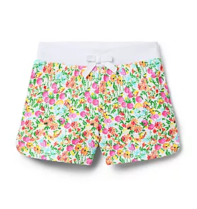 Ditsy Floral French Terry Short