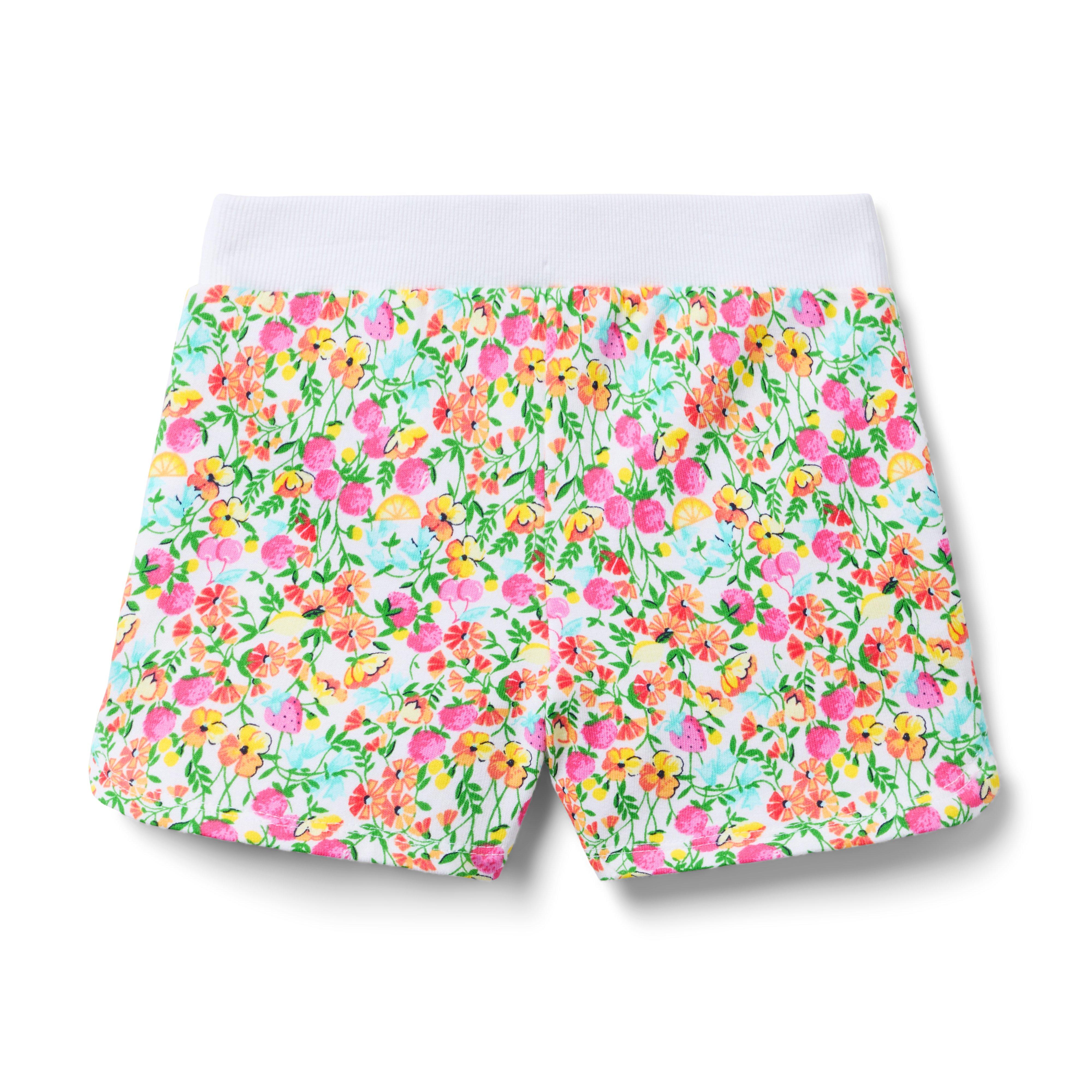 Ditsy Floral French Terry Short image number 1