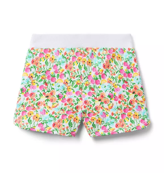 Ditsy Floral French Terry Short image number 1