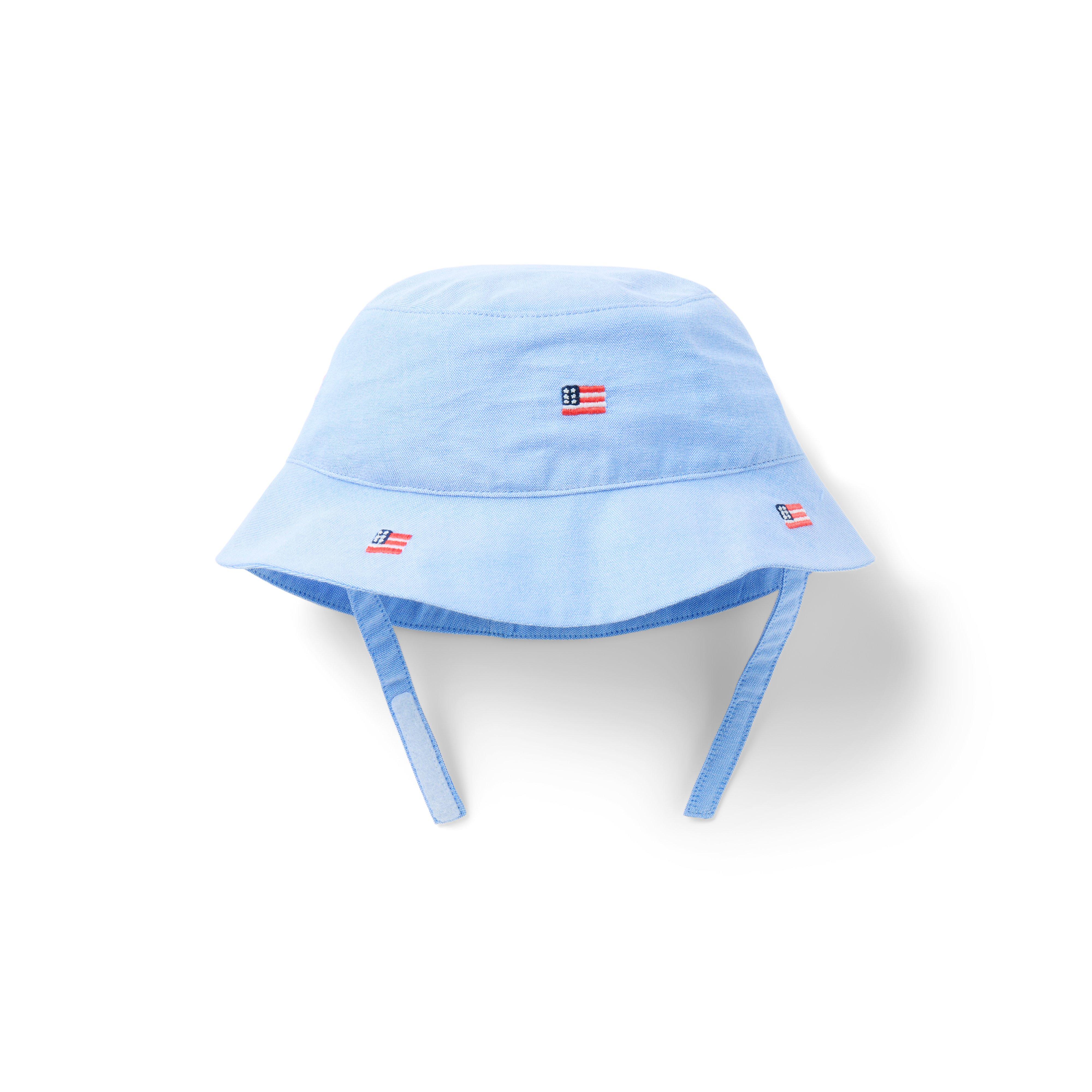 Baby Embroidered Flag Bucket Hat image number 0