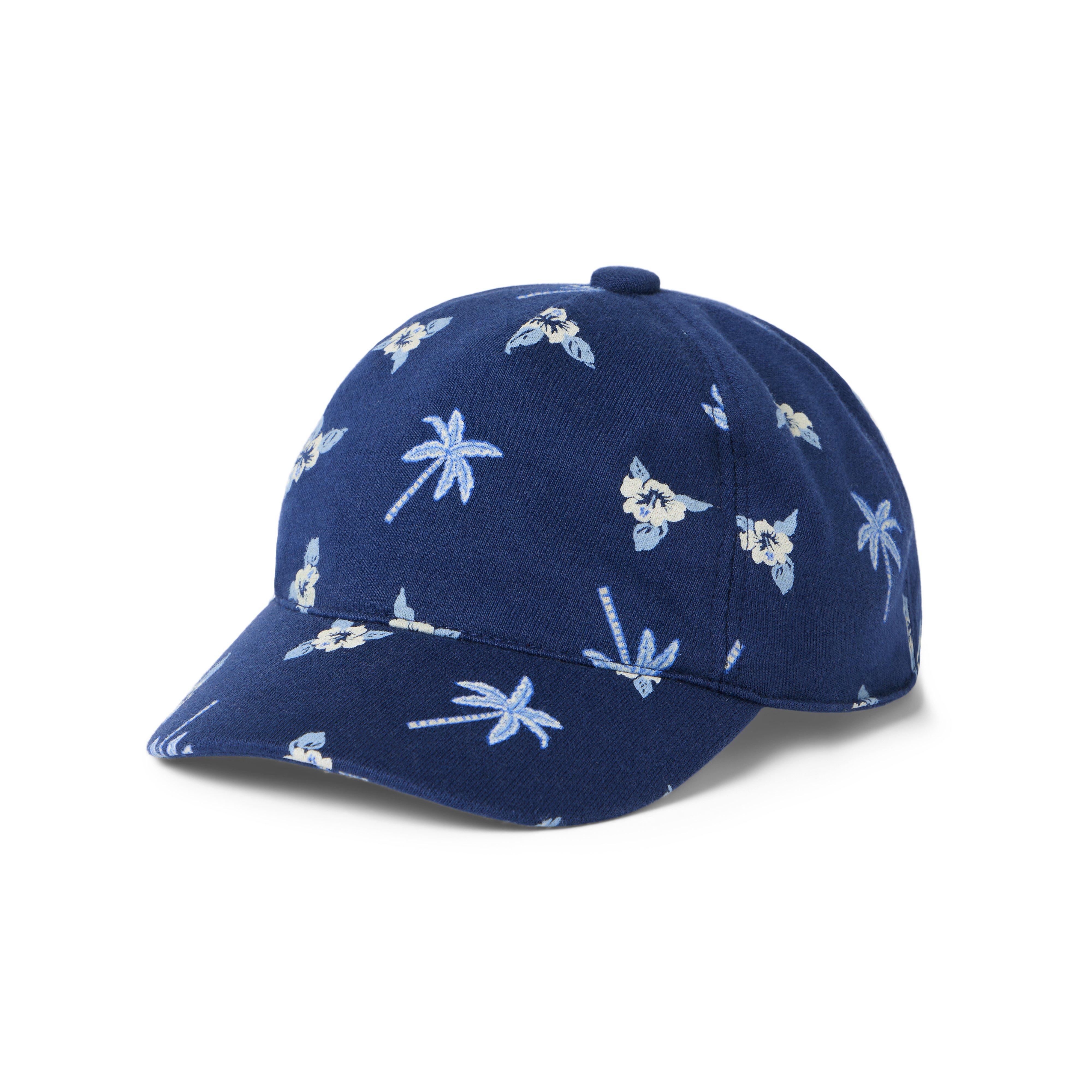 Baby Palm Hibiscus French Terry Cap image number 0