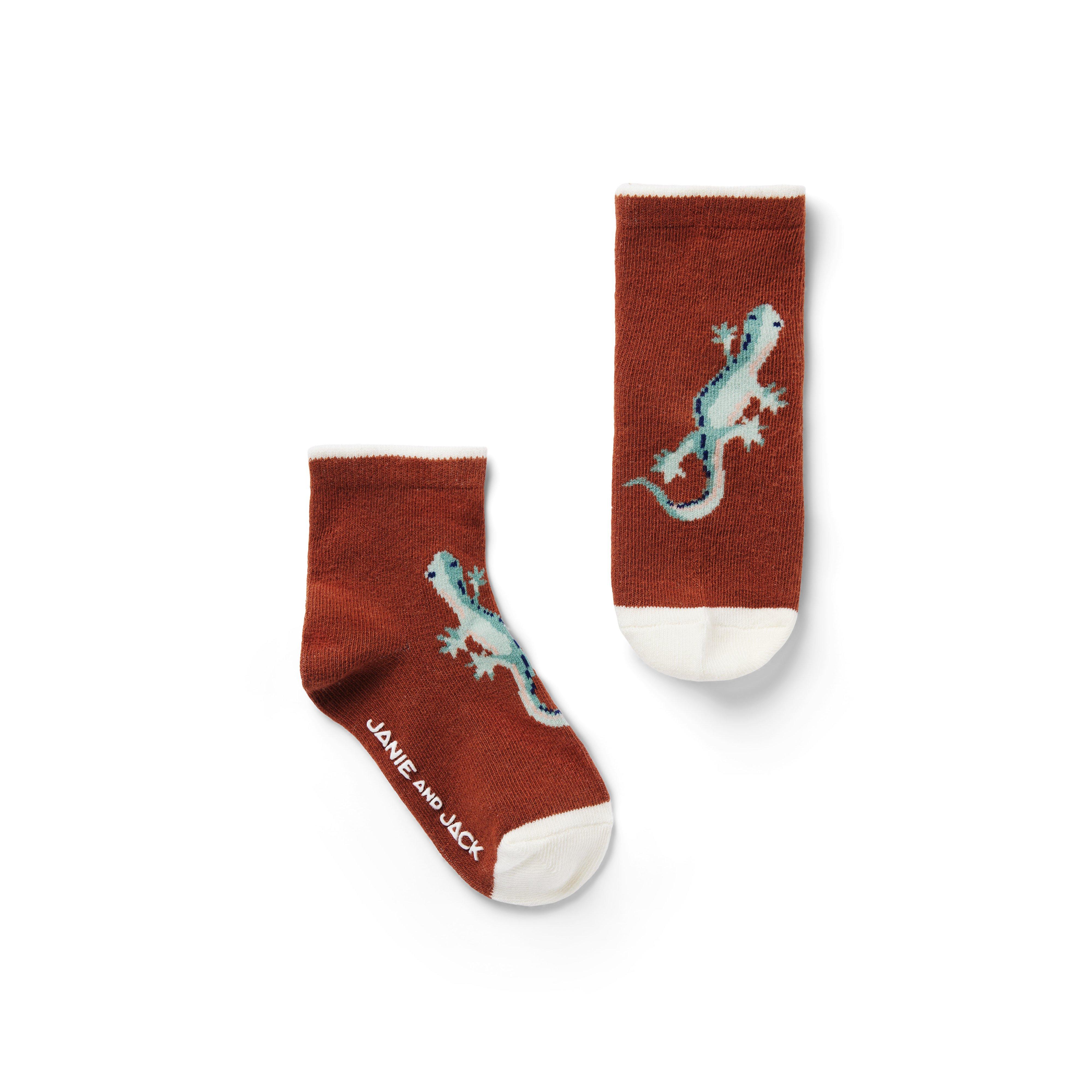 Newborn Mint Green, Light Brick, Cream Baby Desert Sock 3Pack by Janie