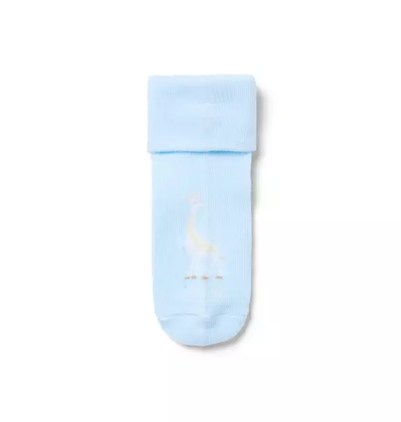Baby Stripe And Giraffe Sock 2-Pack image number 1