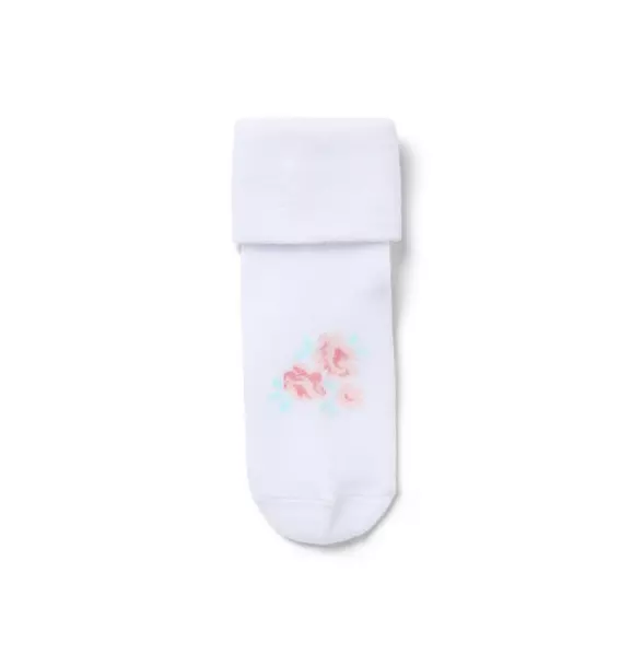 Baby Stripe And Flower Sock 2-Pack image number 1