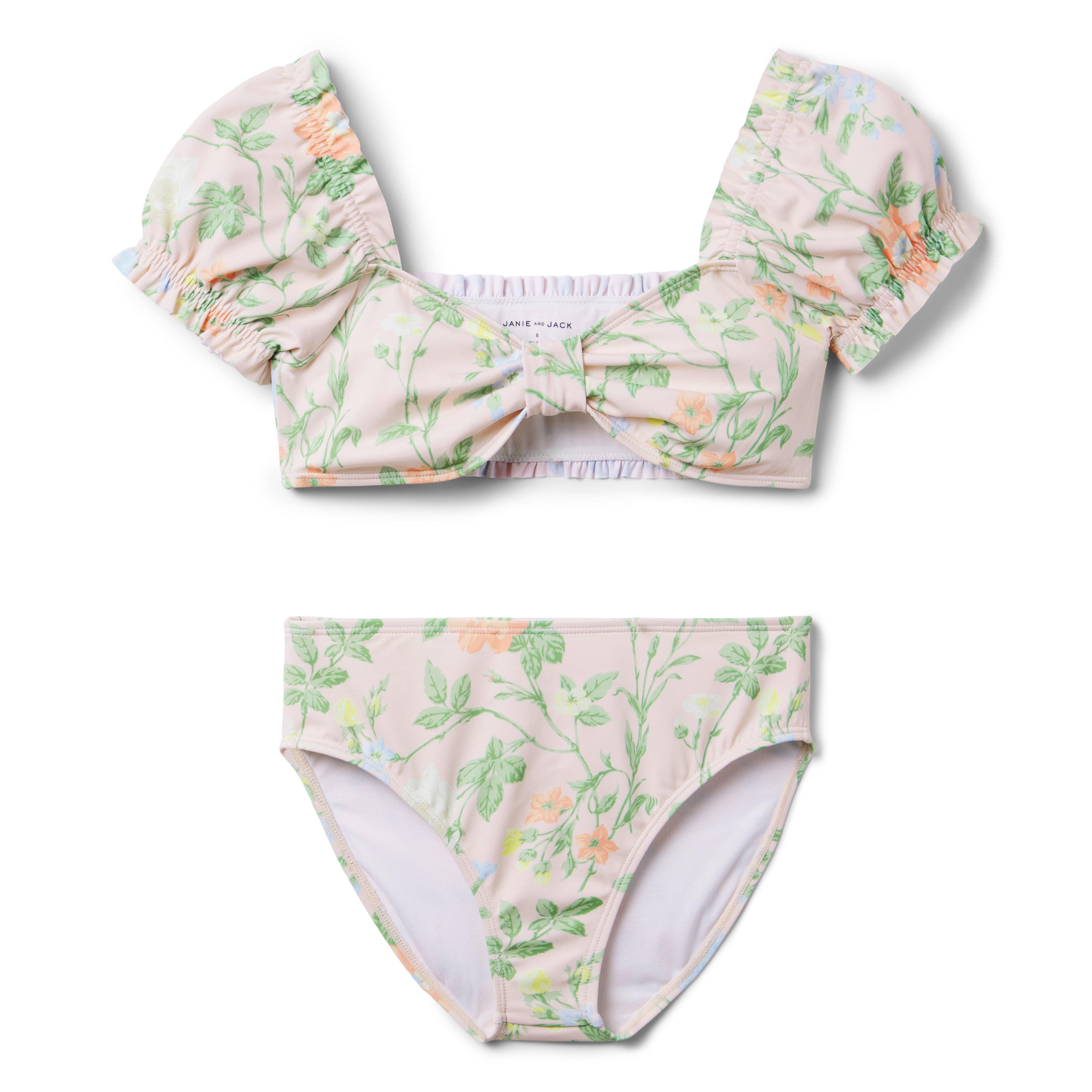 Recycled Floral 2-Piece Swimsuit