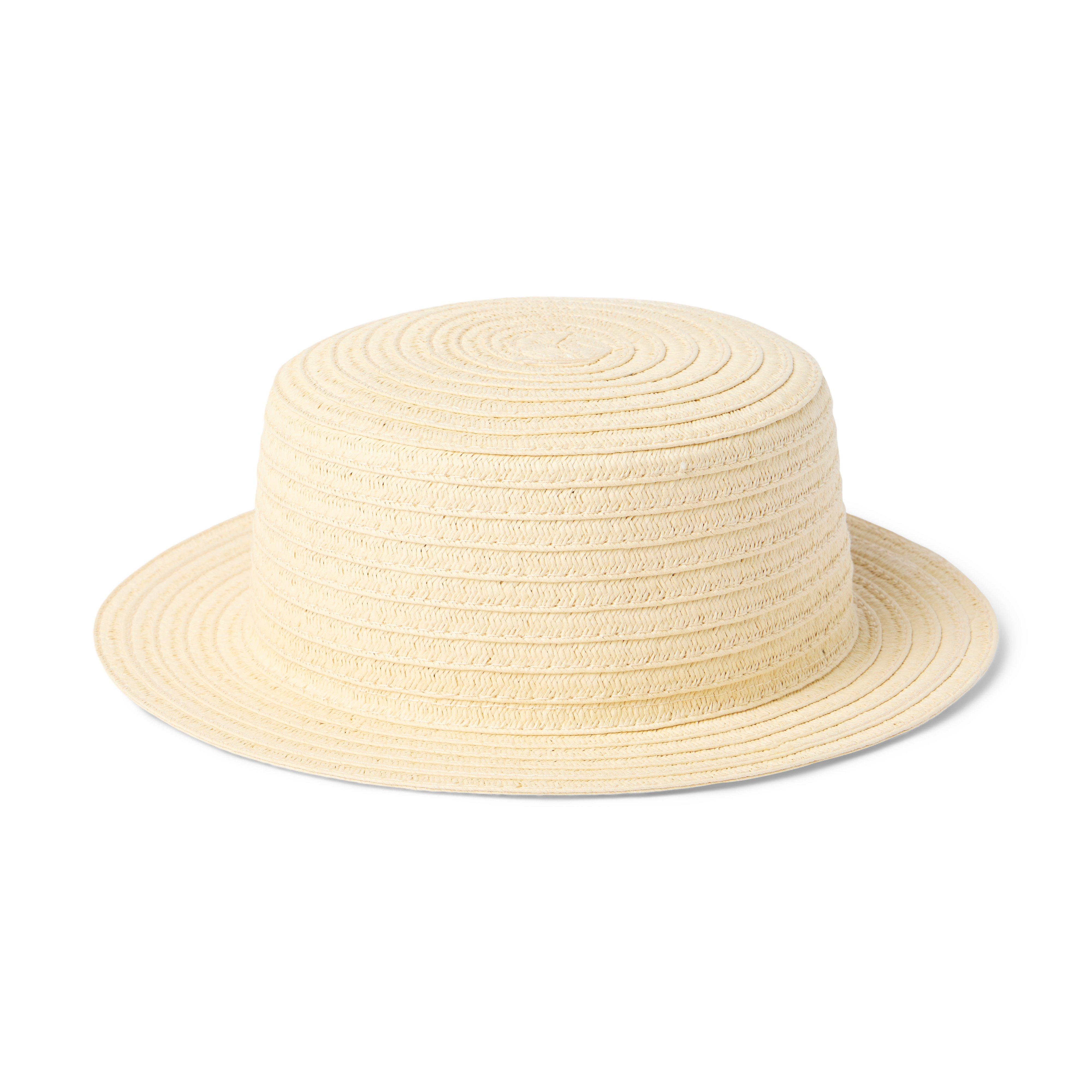 Gray Malin Straw Boater Hat image number 0
