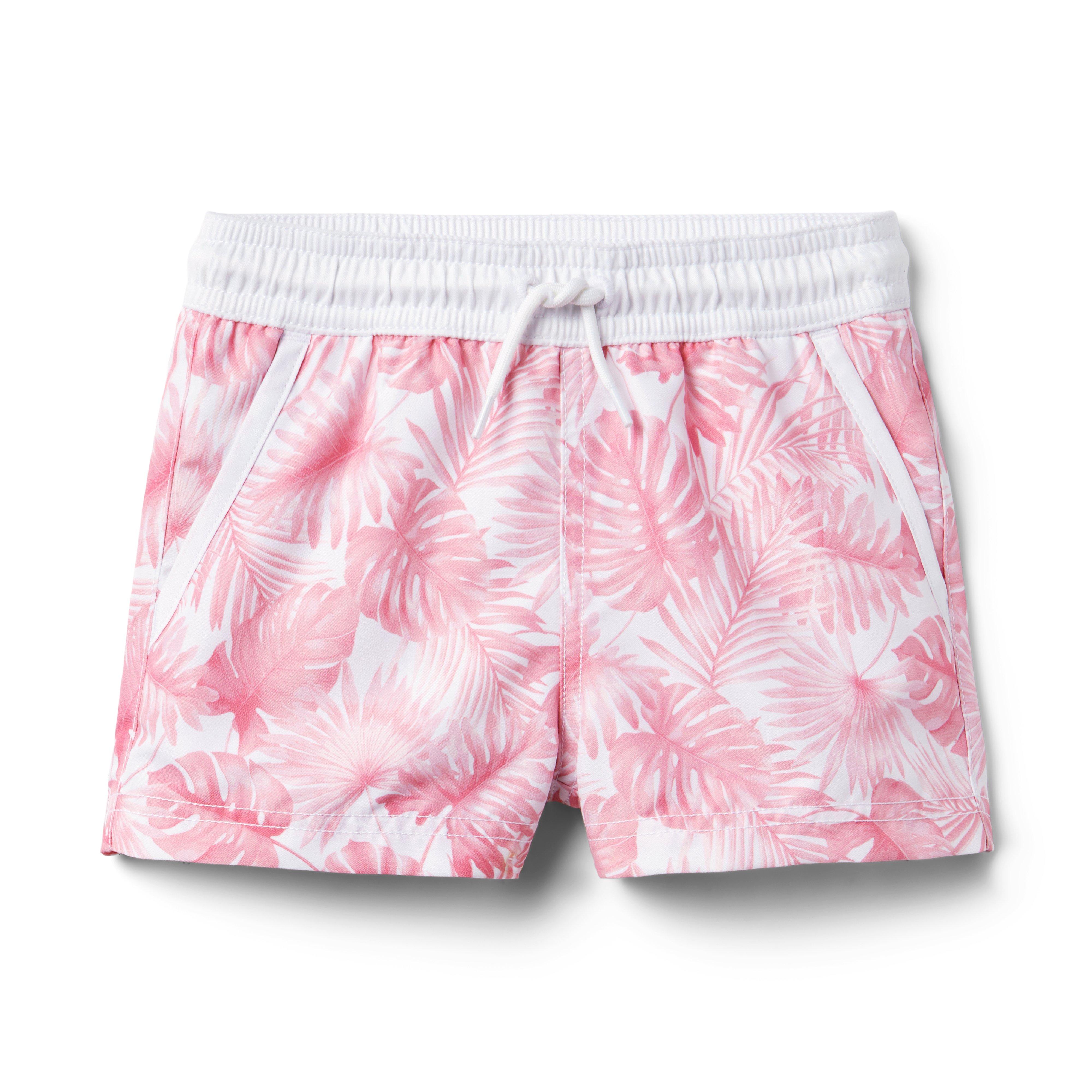 Gray Malin Recycled Palm Swim Trunk image number 1
