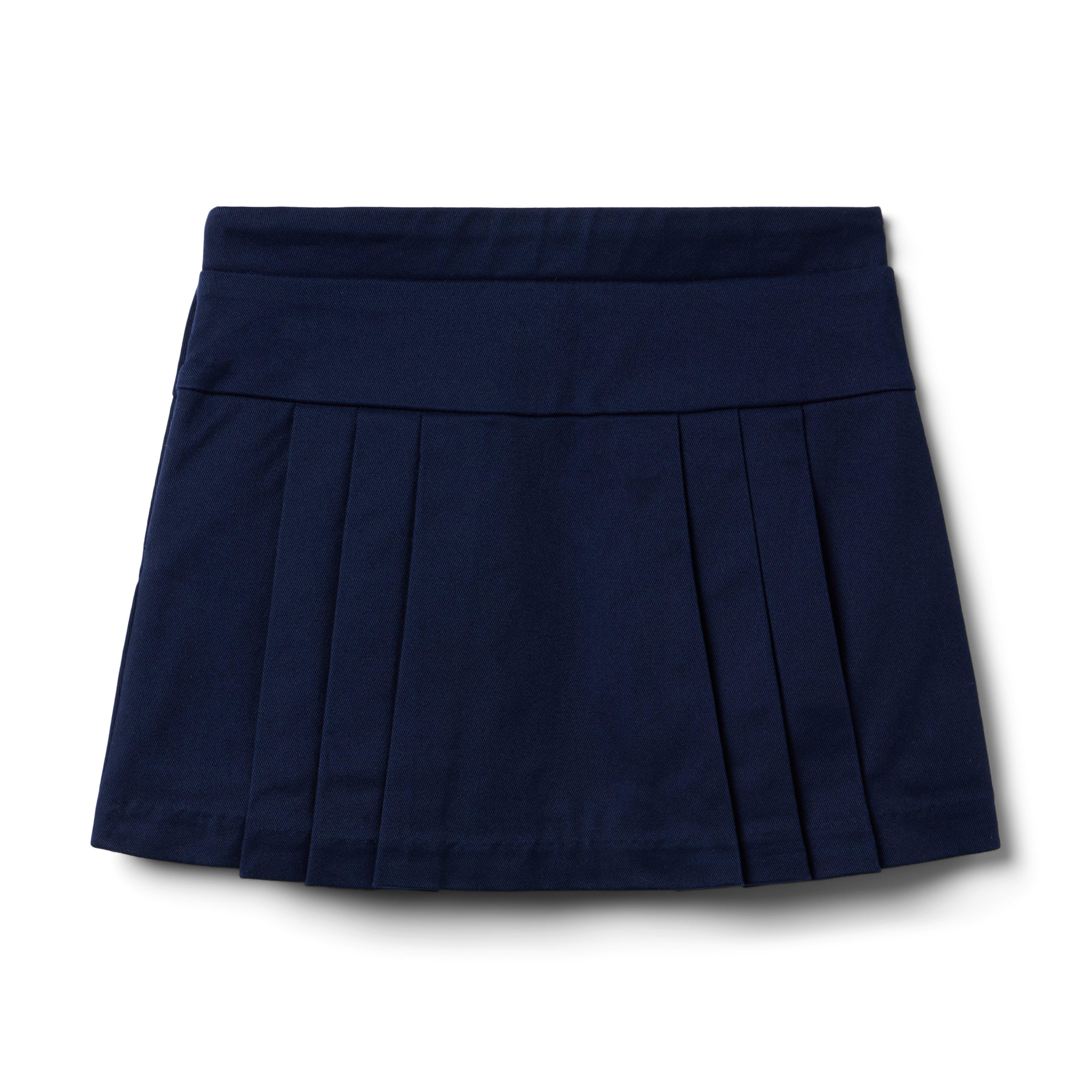The Pleated Twill Skirt  image number 1