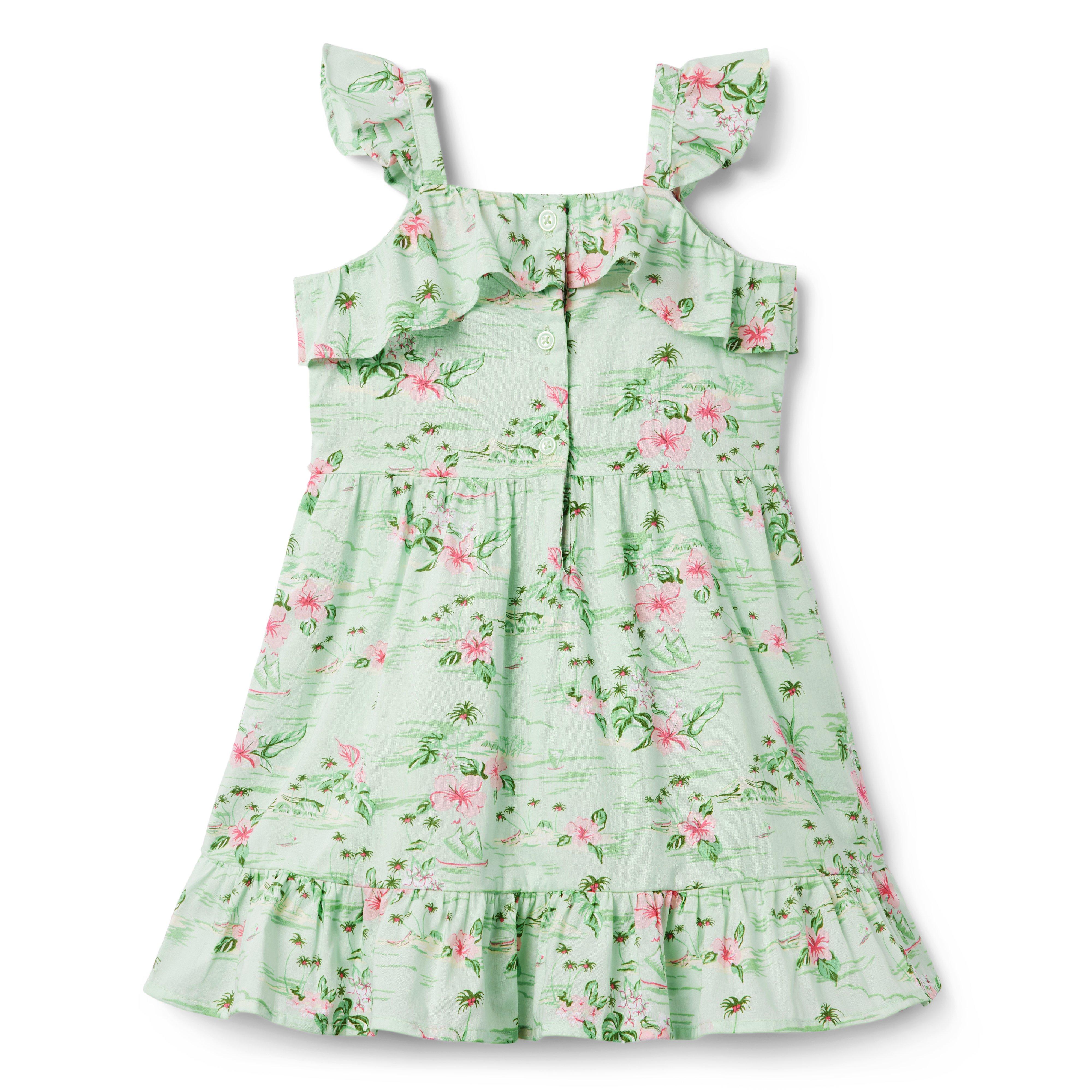Island Floral Ruffle Sundress image number 1