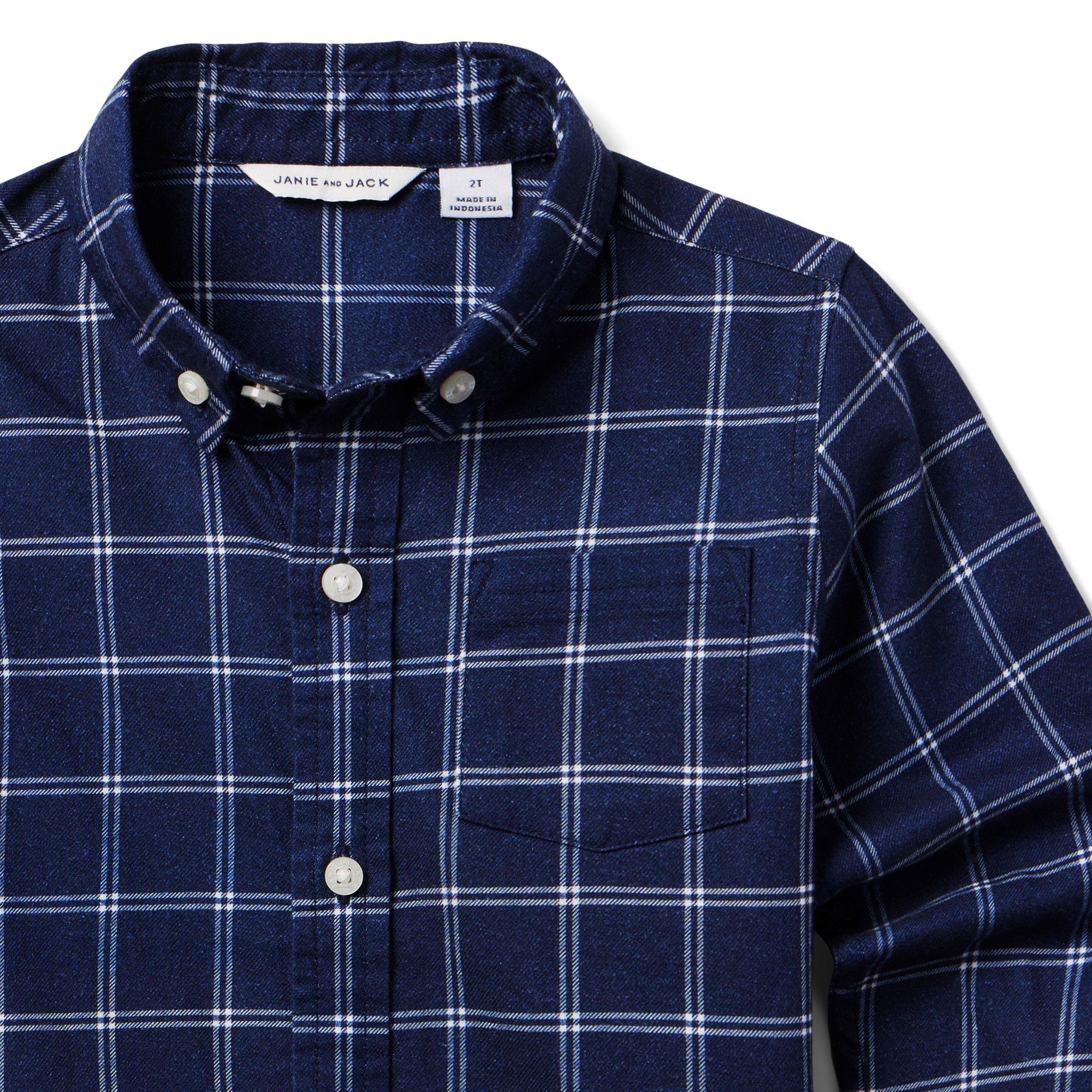 Tattersall Flannel Shirt image number 1