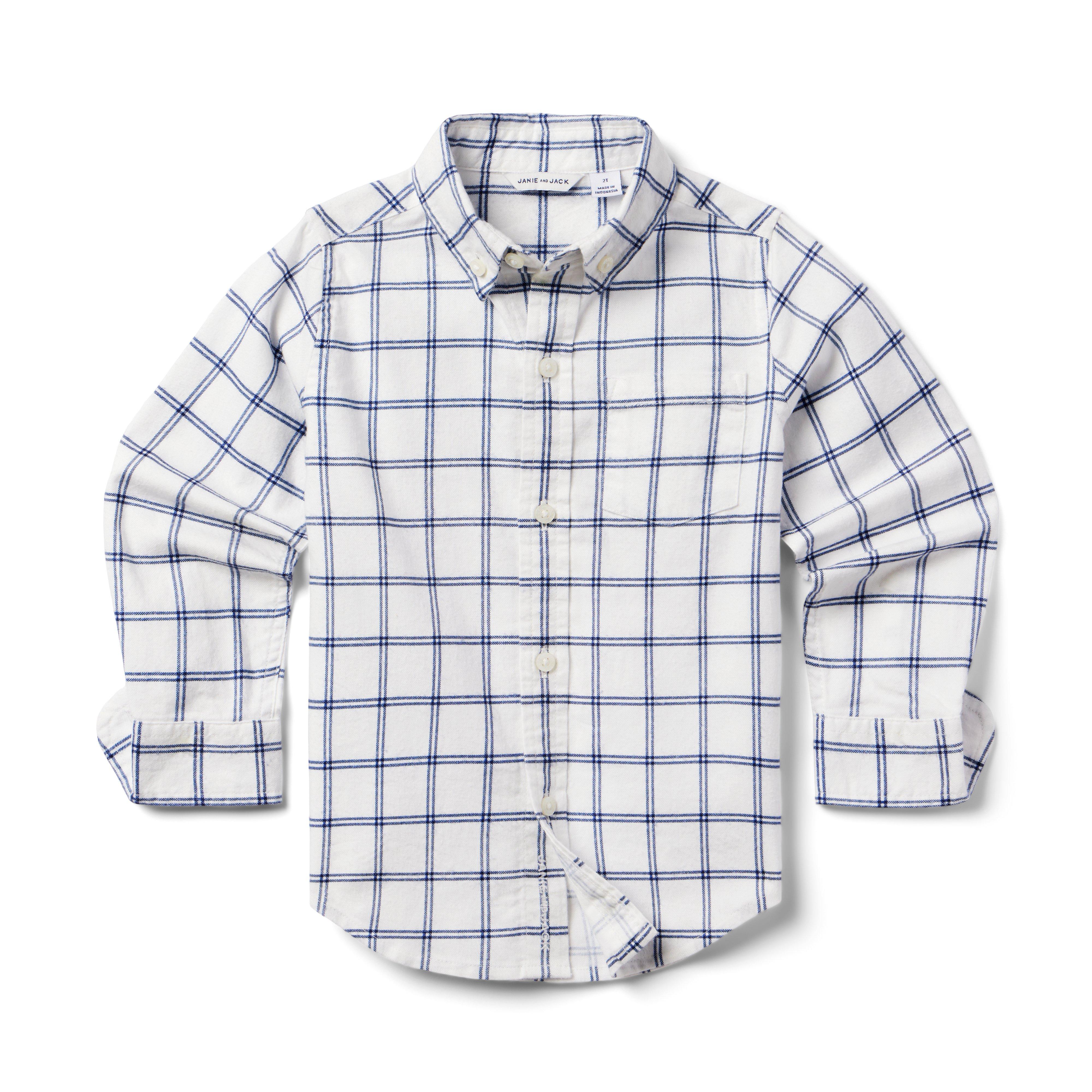 Tattersall Brushed Twill Shirt