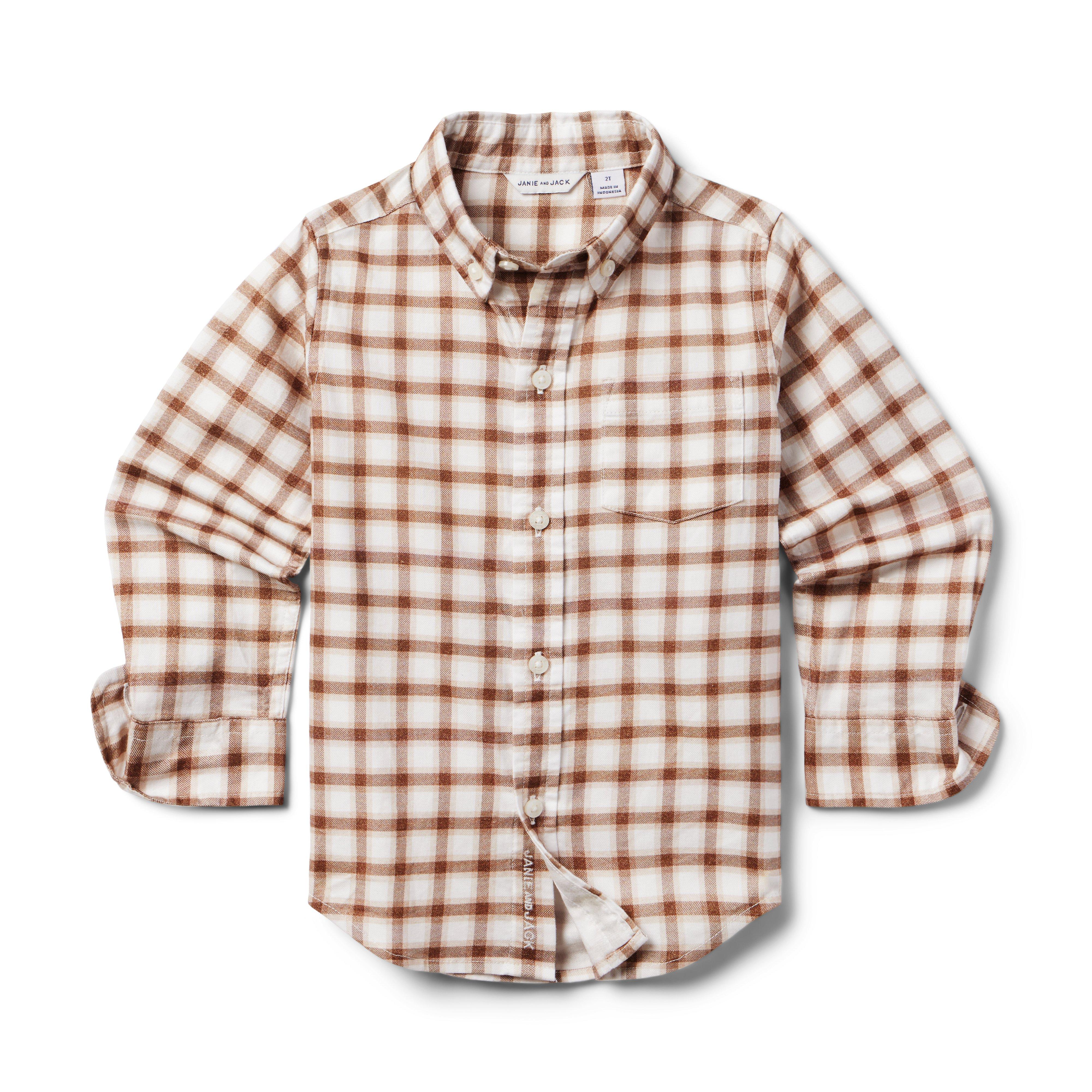 Plaid Flannel Shirt
