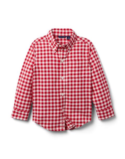 Gingham Flannel Shirt