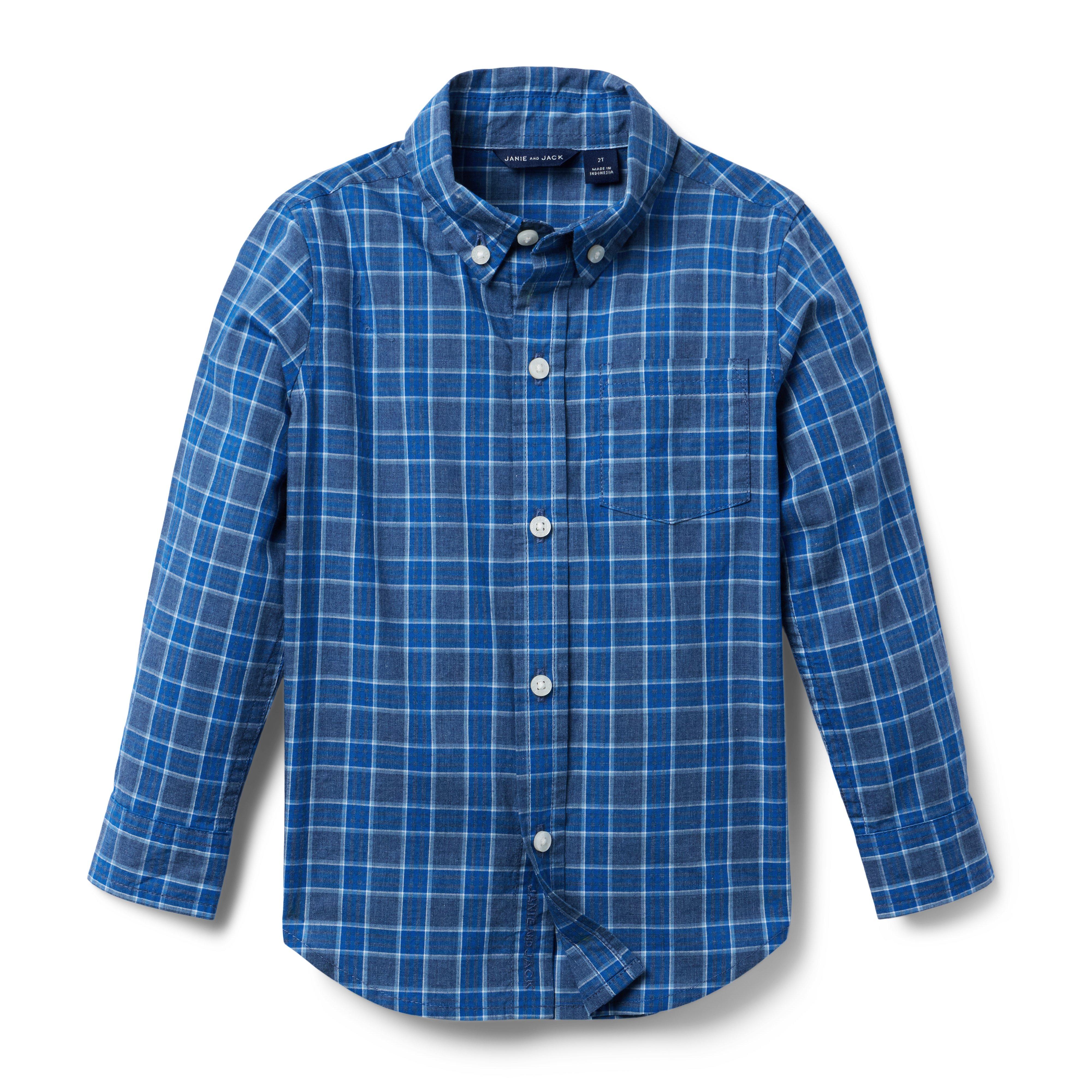 Plaid Poplin Shirt image number 0