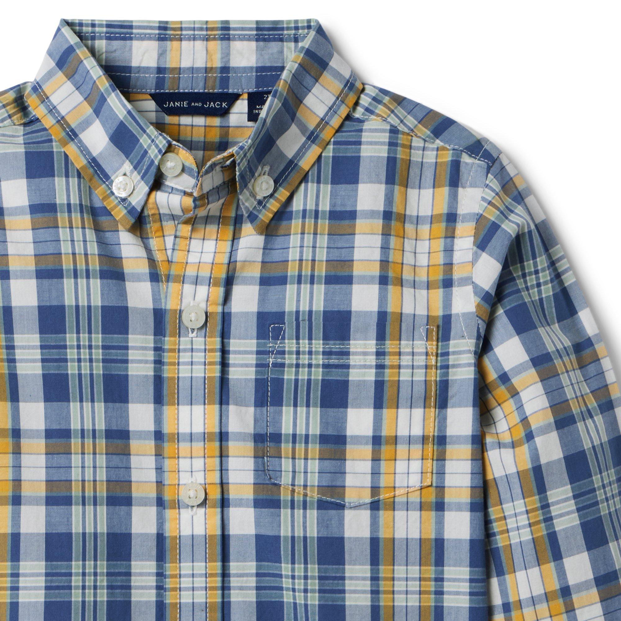 Plaid Poplin Shirt image number 1