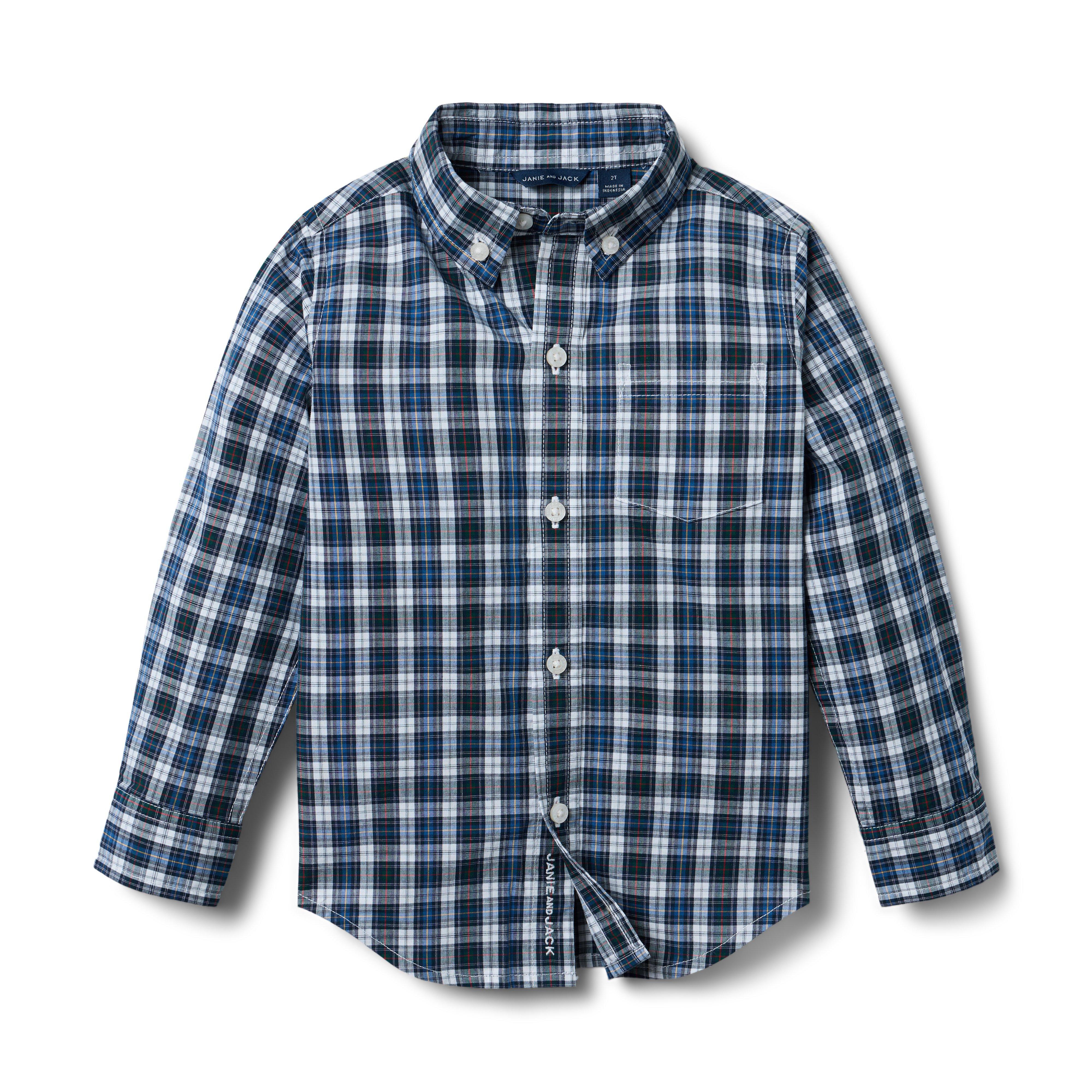 Plaid Poplin Shirt image number 0