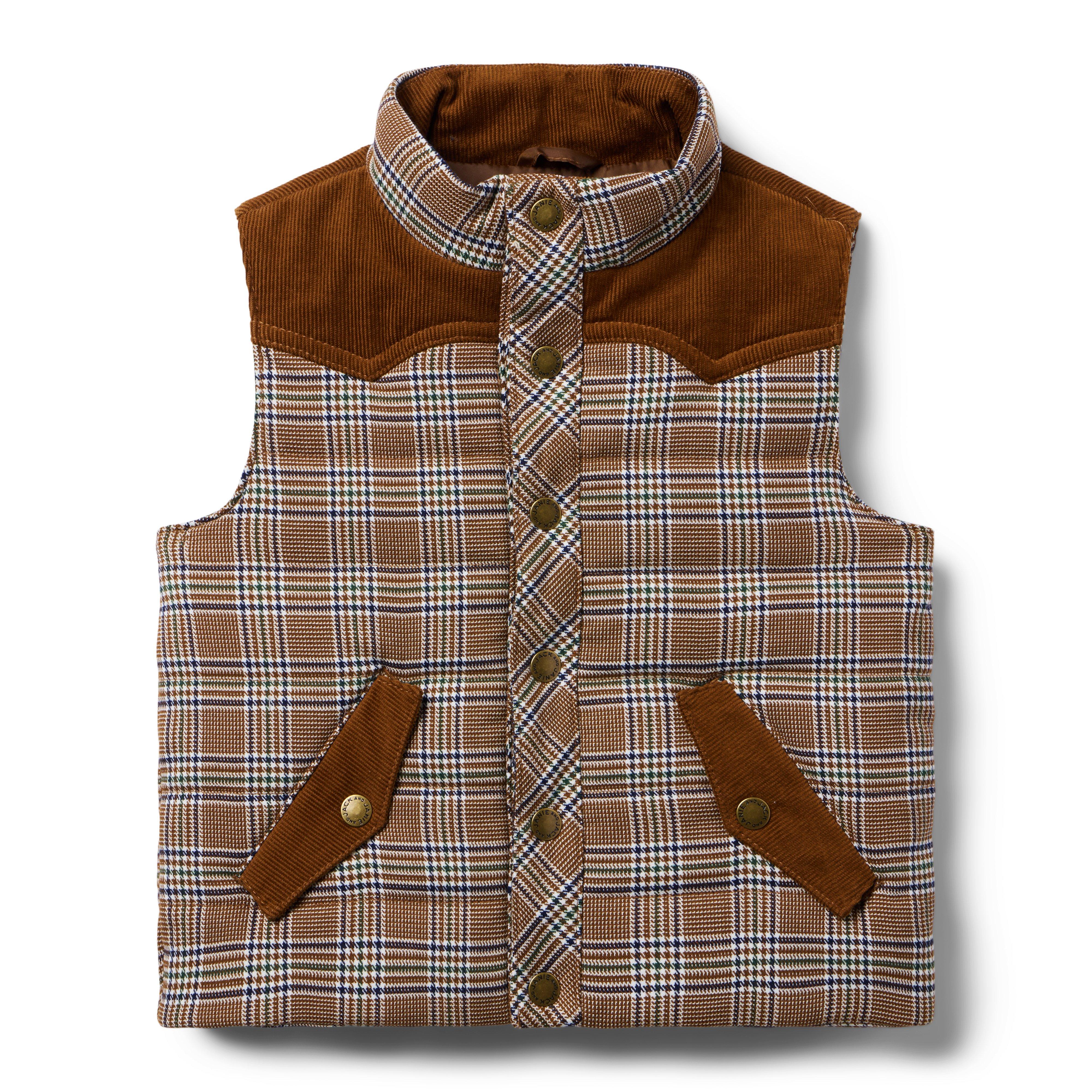 The Western Plaid Vest