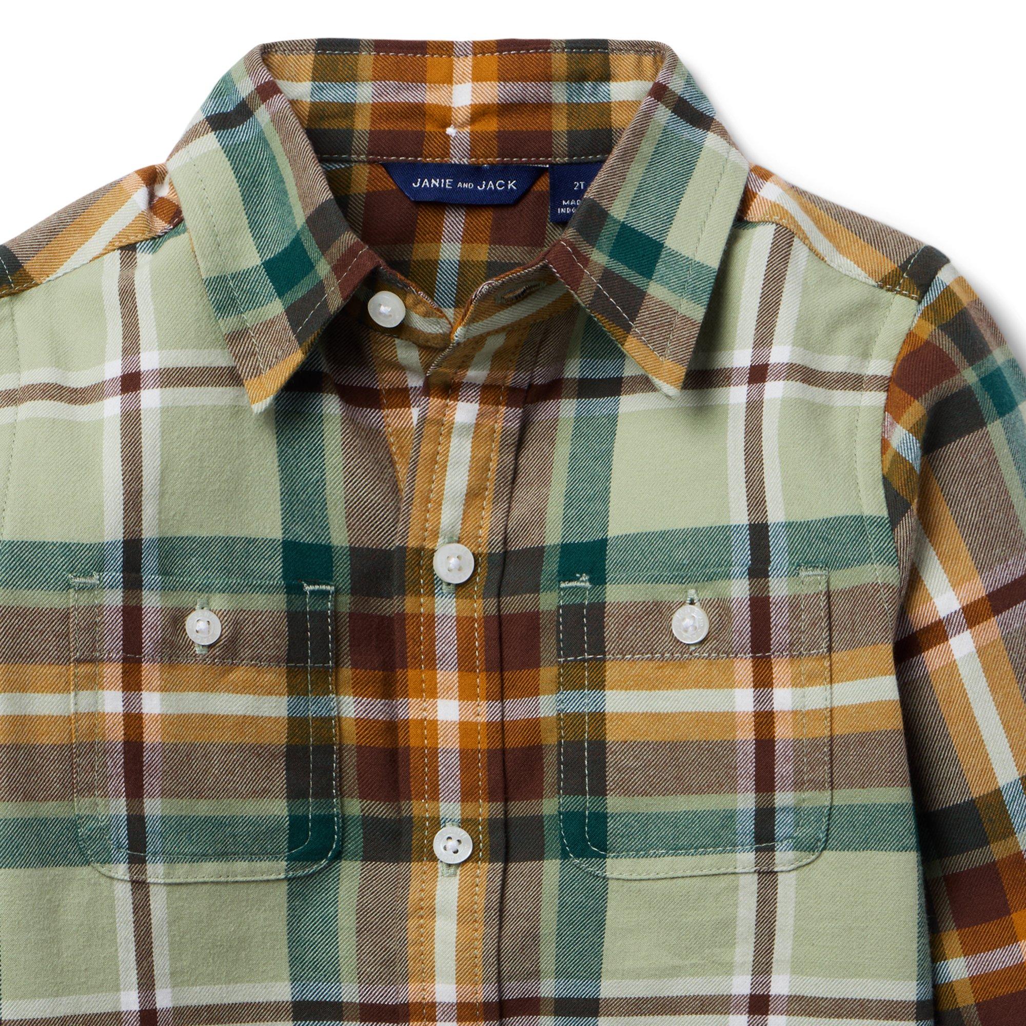 Plaid Flannel Shirt image number 1