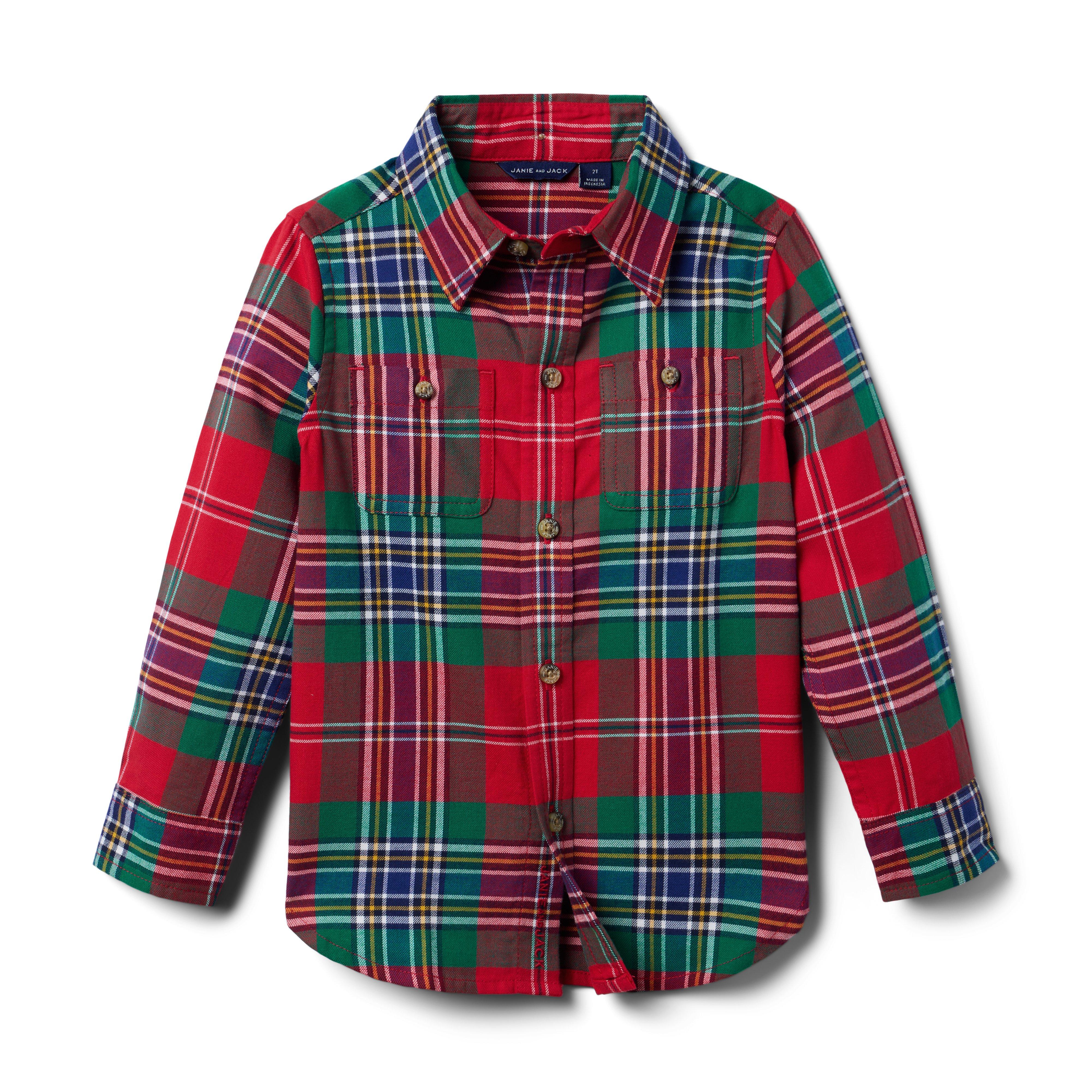 Tartan Brushed Twill Shirt