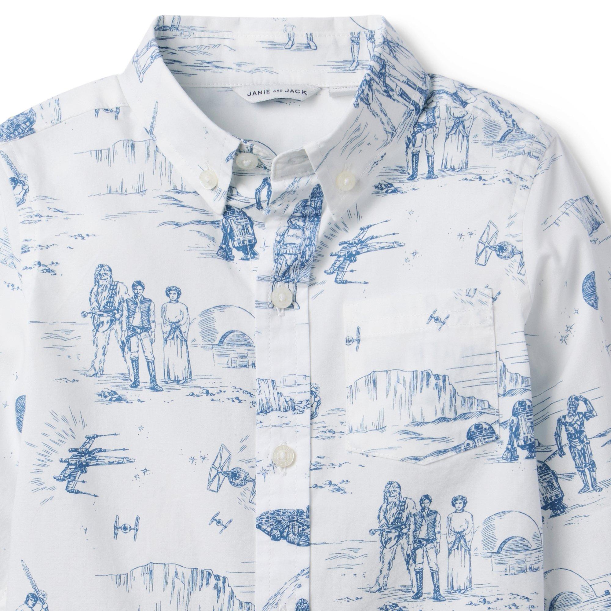 STAR WARS Toile Poplin Shirt image number 1