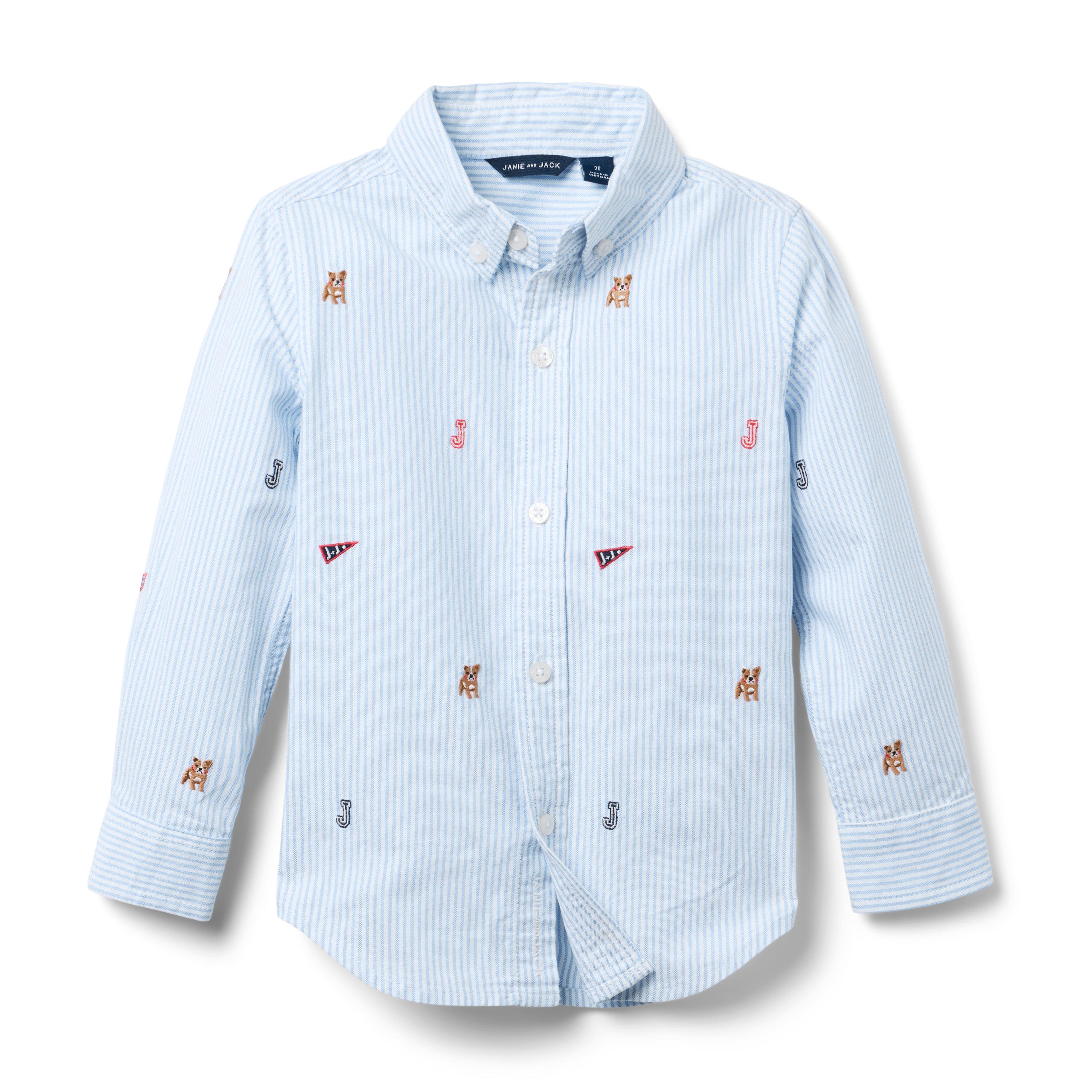 The Embroidered Varsity Oxford Shirt image number 0