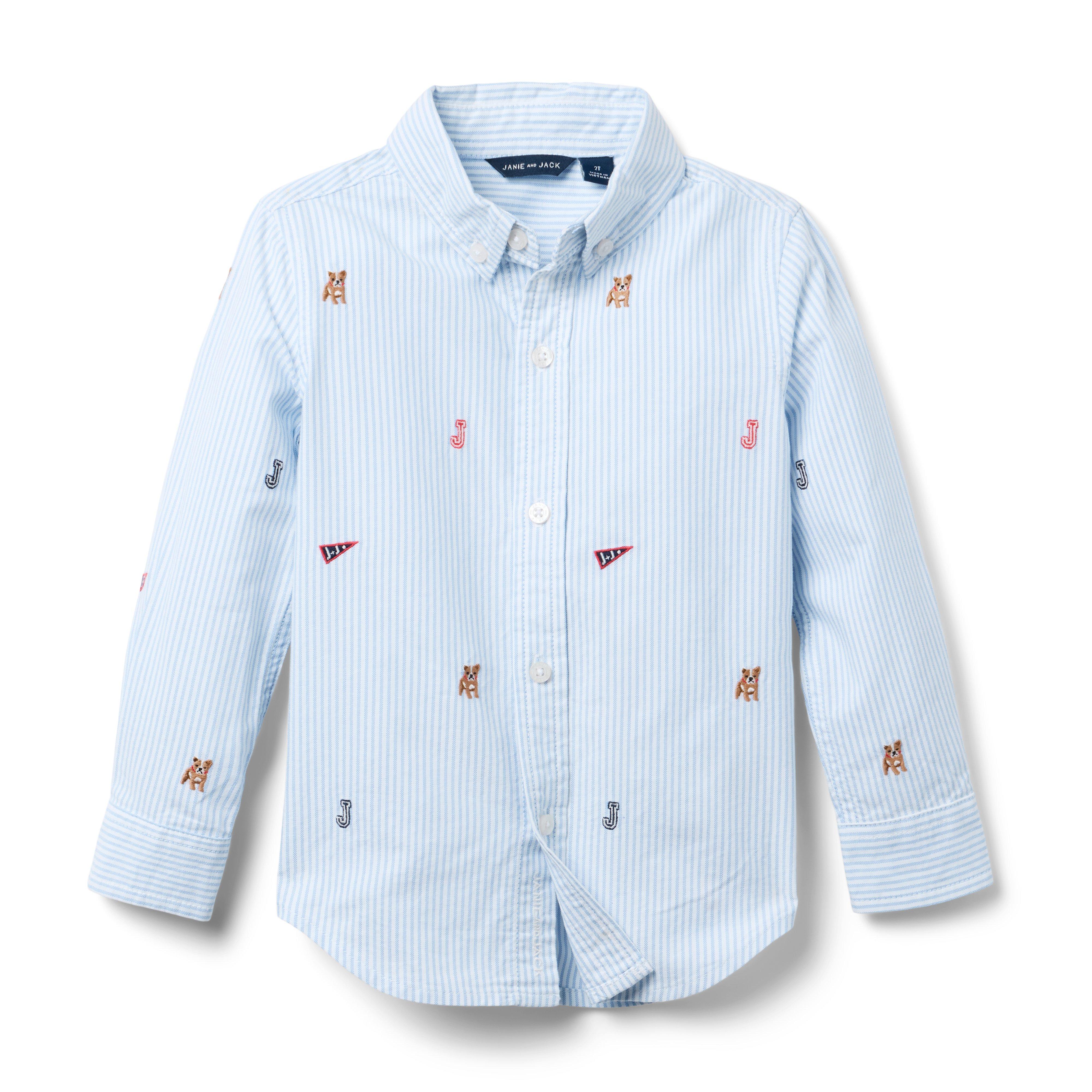 The Embroidered Oxford Shirt