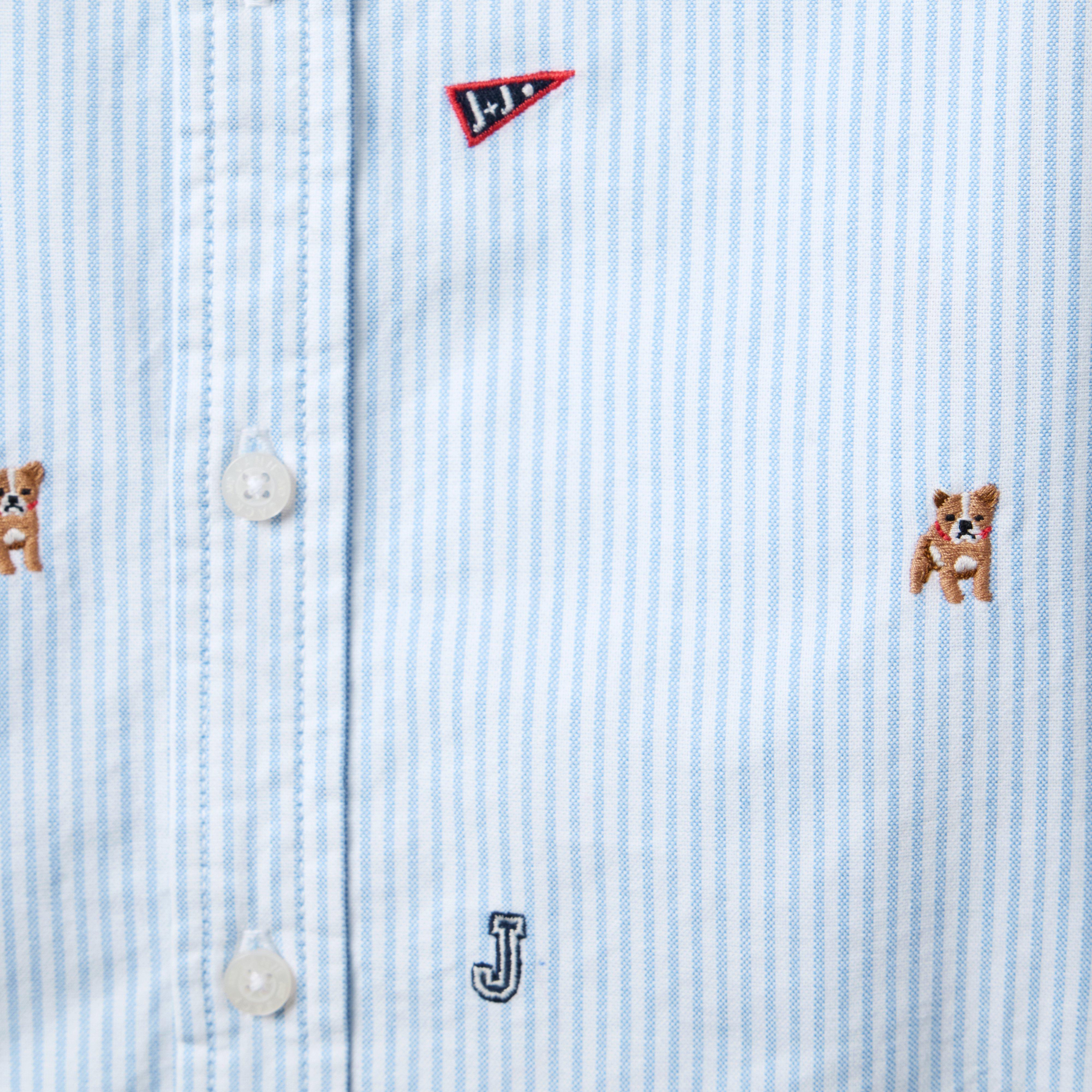 The Embroidered Varsity Oxford Shirt image number 1