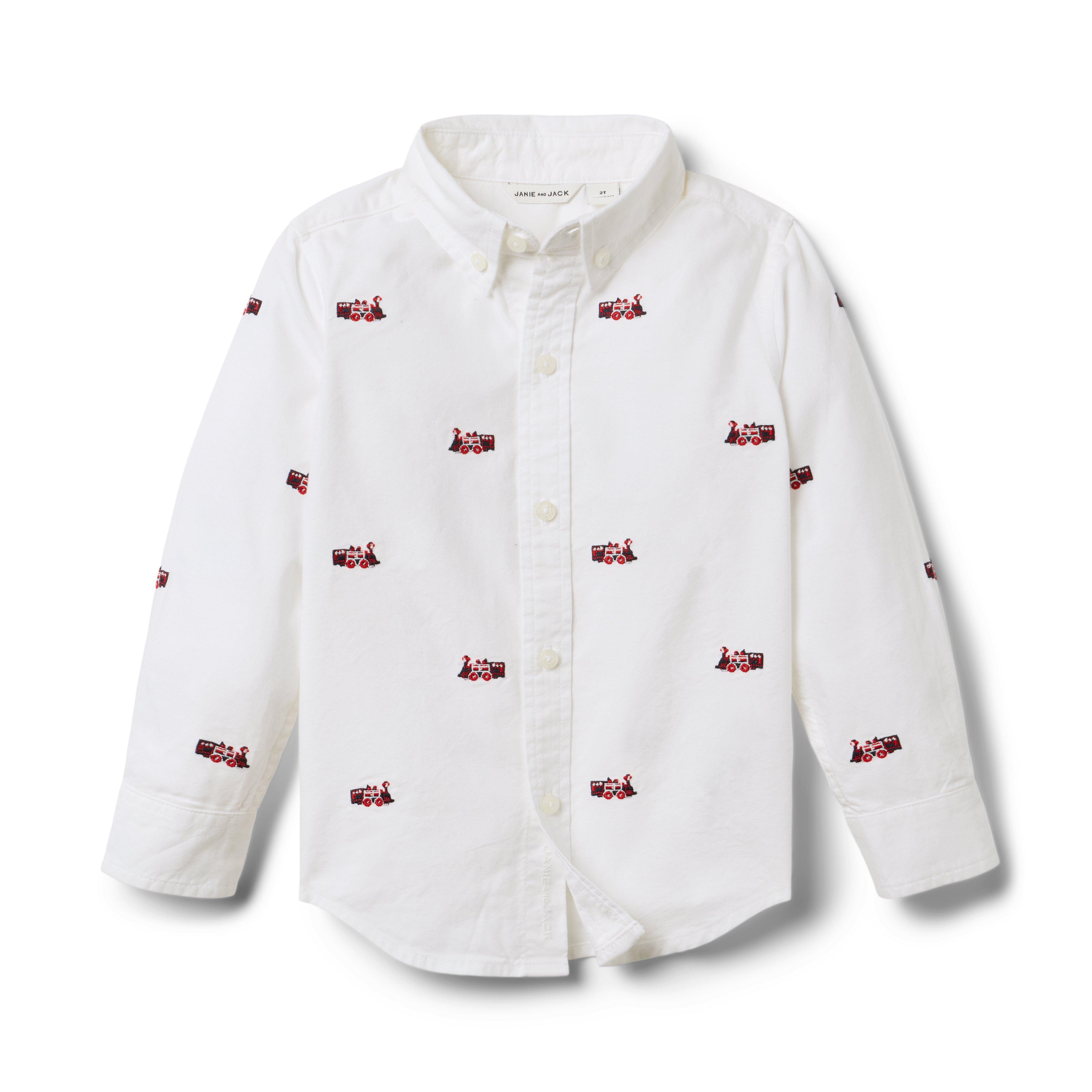 The Embroidered Oxford Shirt