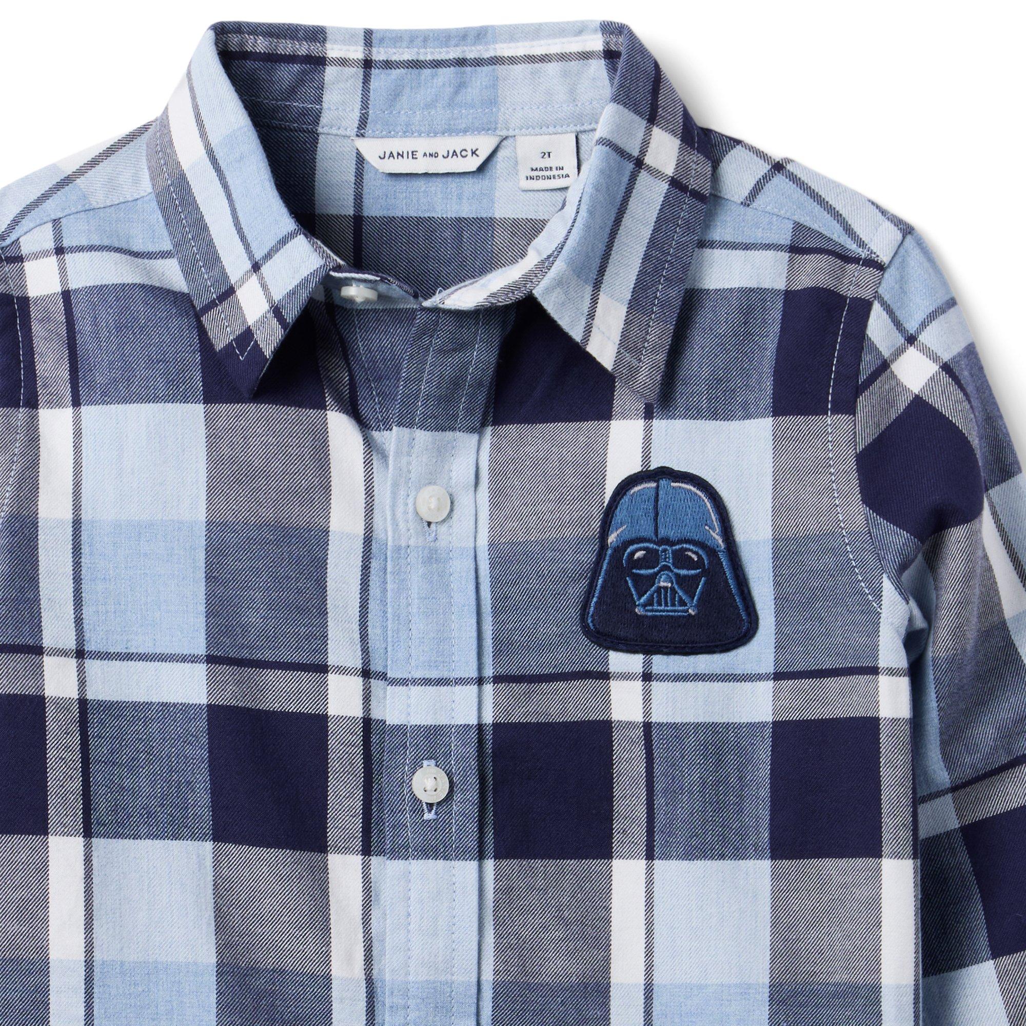 STAR WARS Plaid Flannel Shirt image number 1