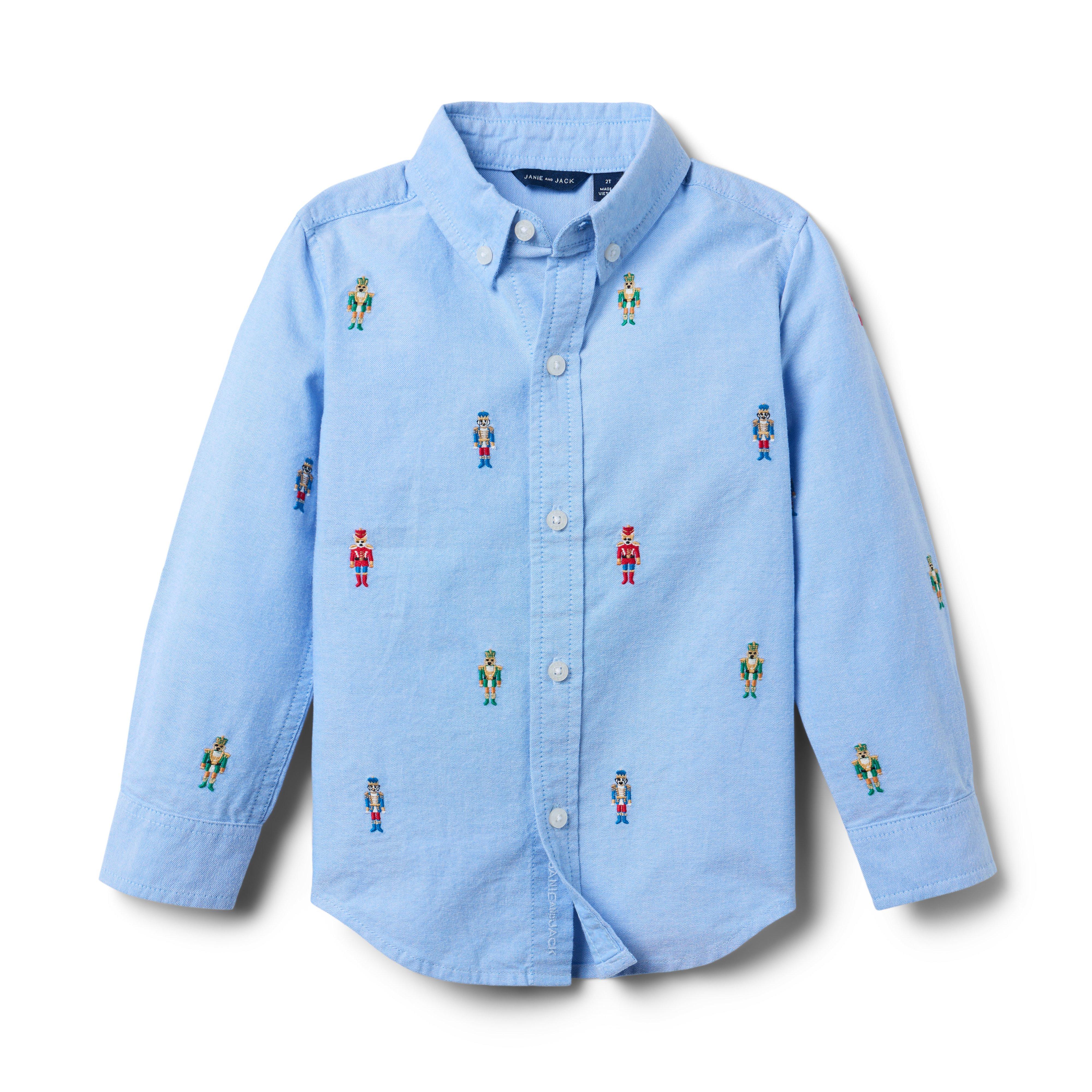 The Embroidered Oxford Shirt