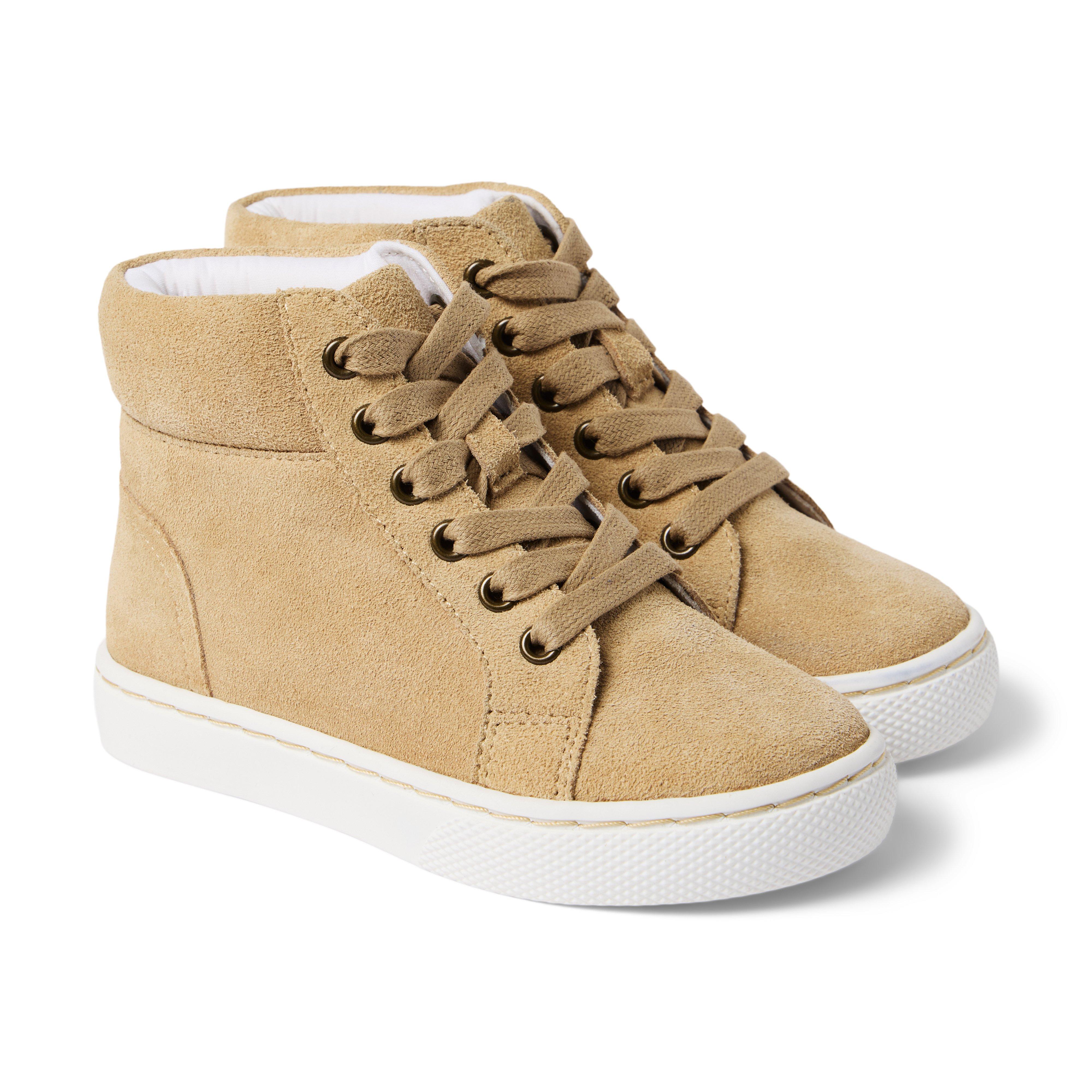 Leather High-Top Sneaker