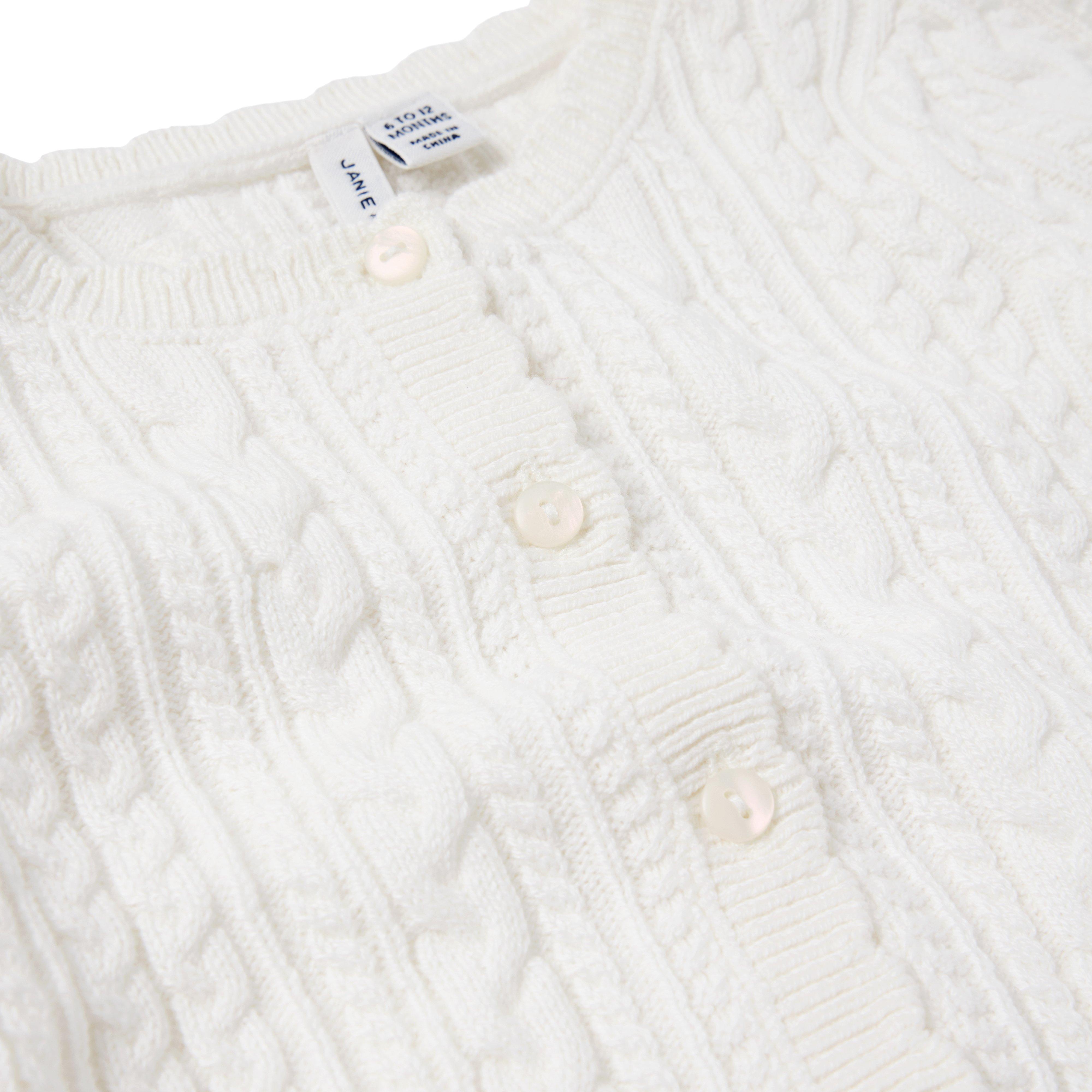 Baby Cable Knit Cardigan image number 2