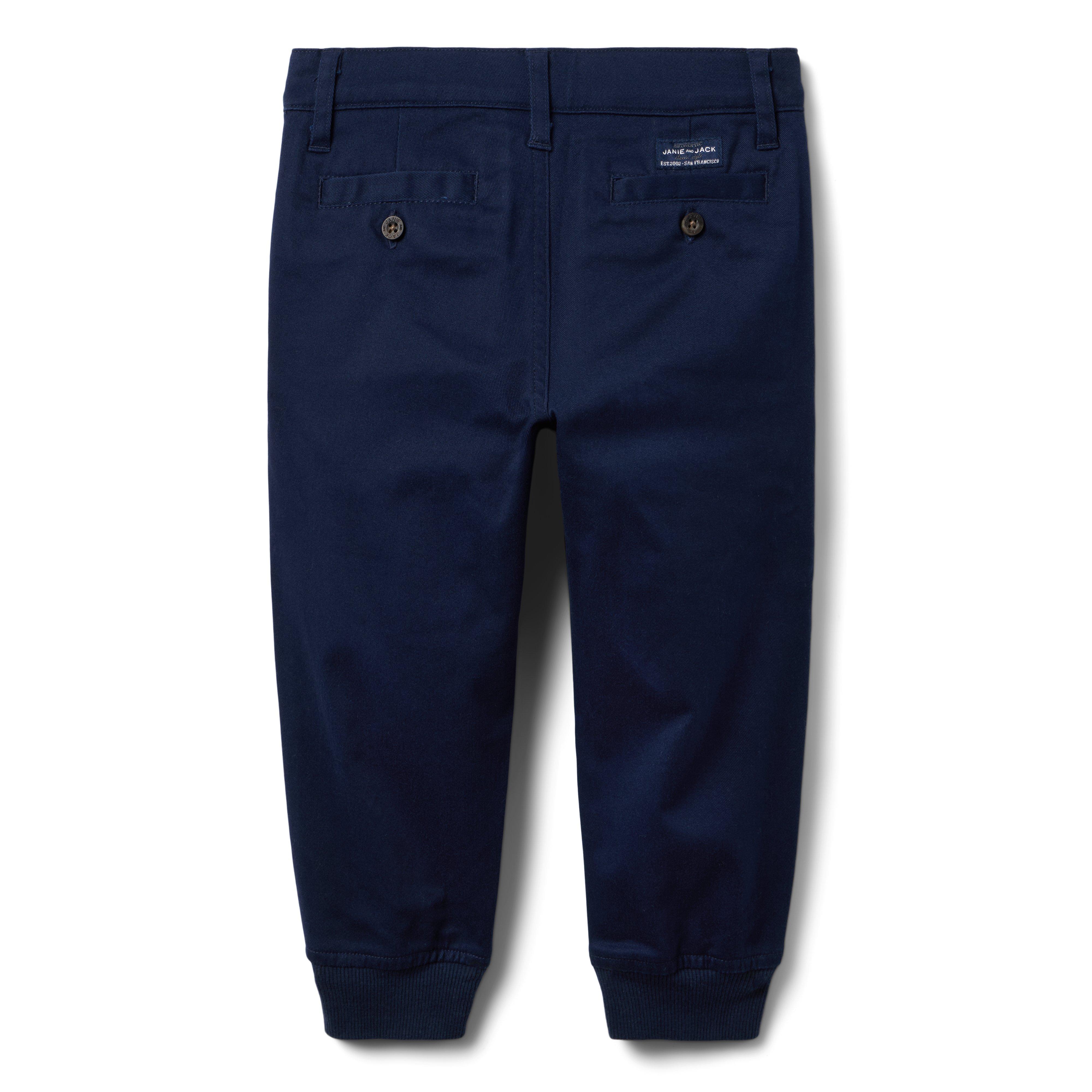 The Button Twill Jogger image number 1