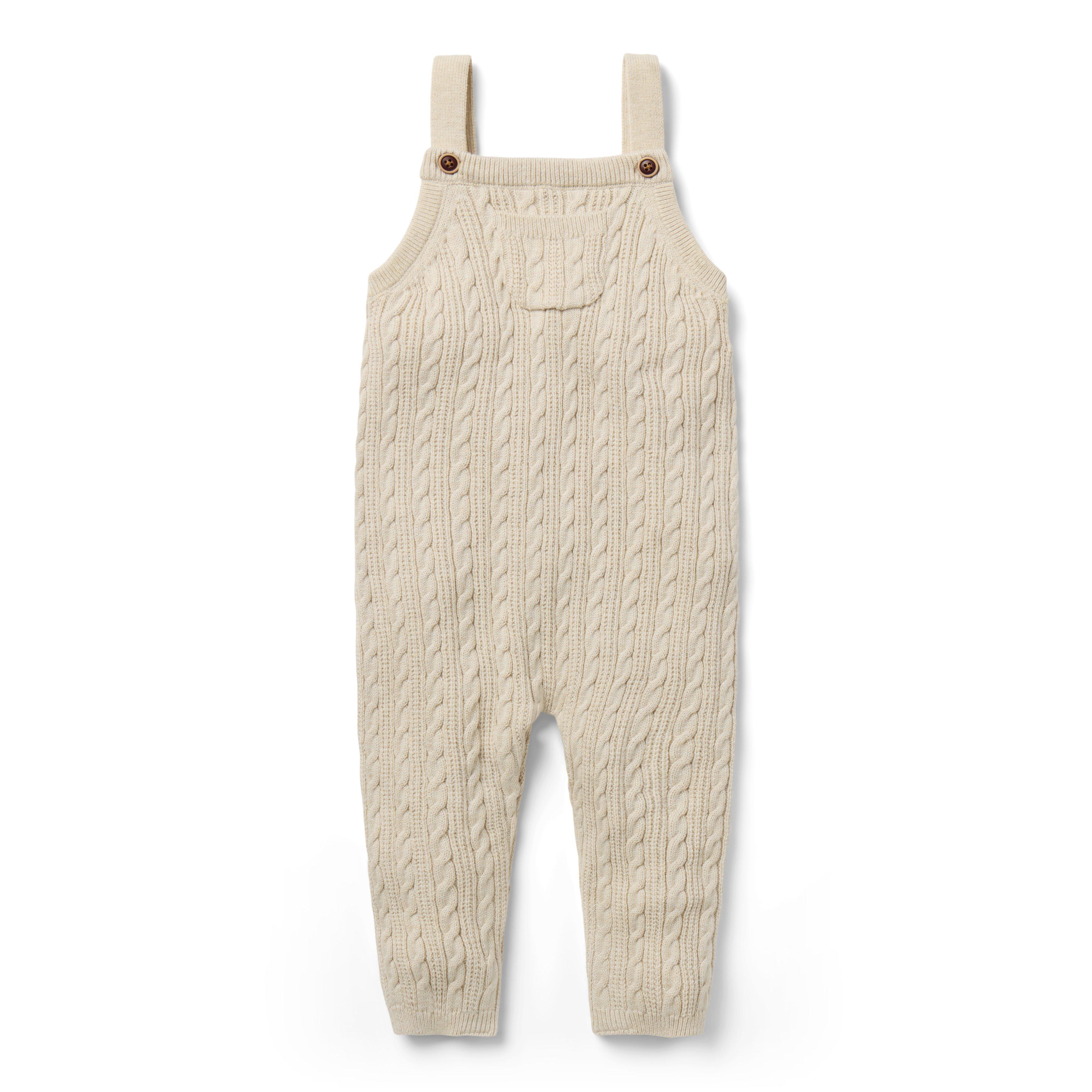 Baby Cable Knit Overall image number 0