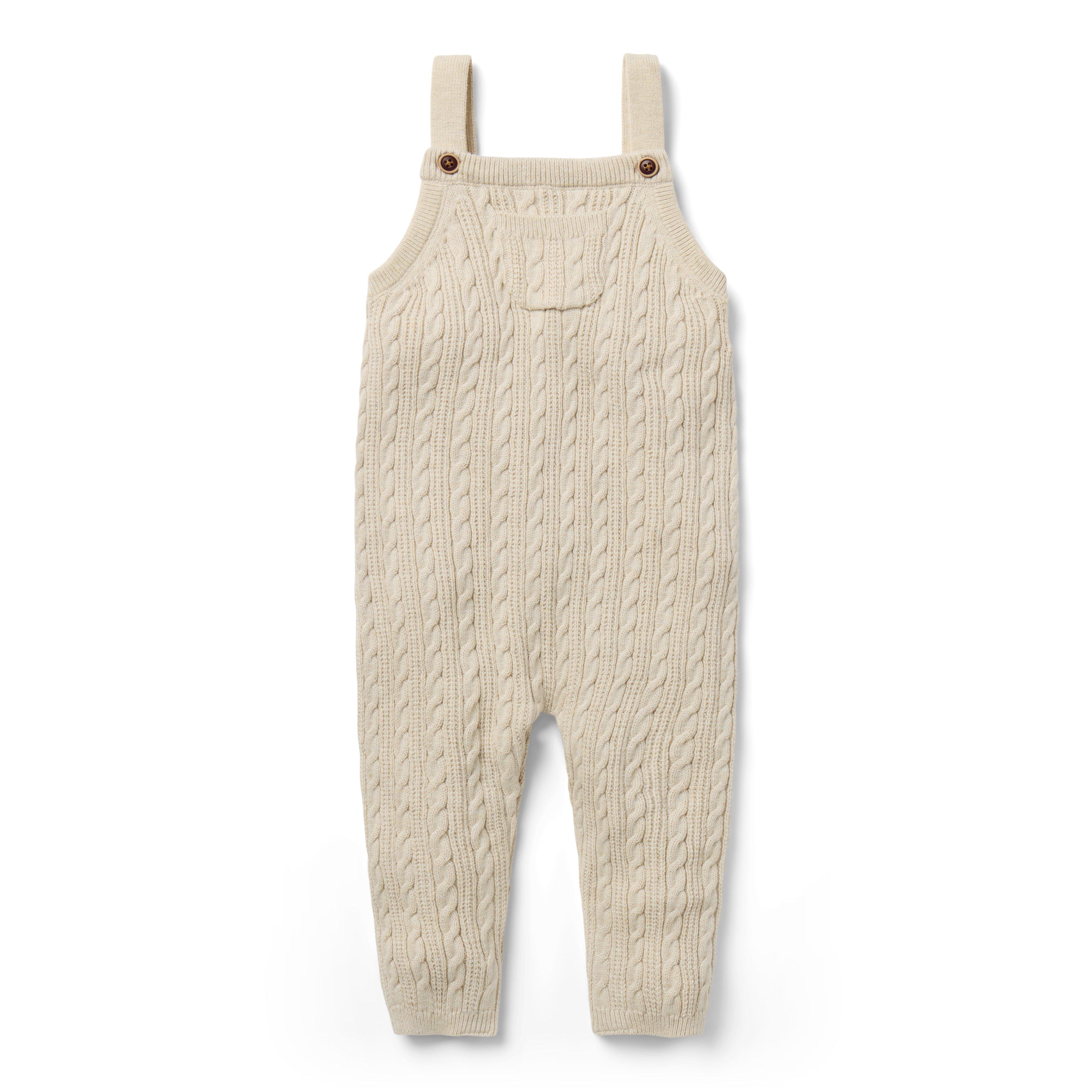 Baby Cable Knit Overall