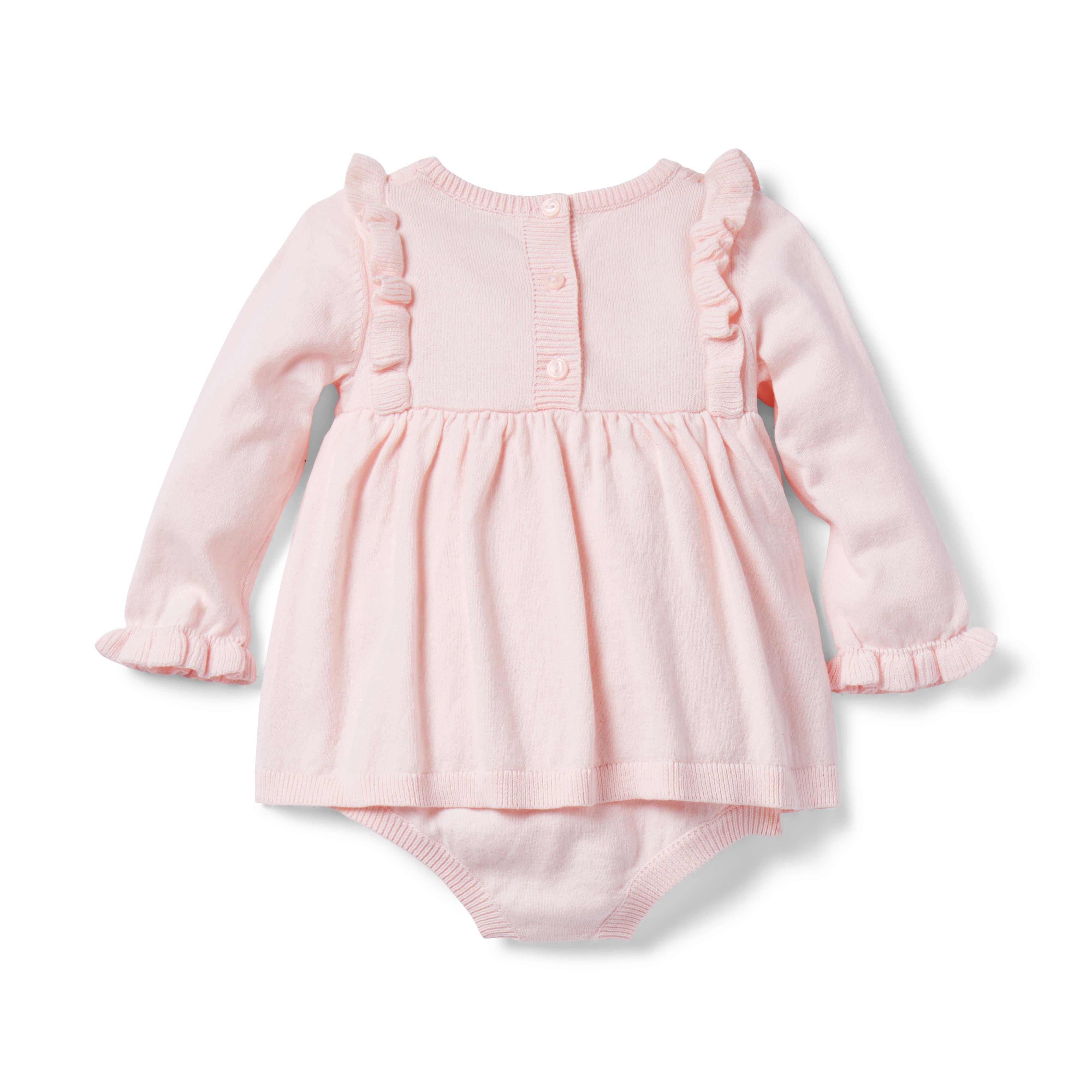 Baby Pointelle Ruffle Romper image number 1