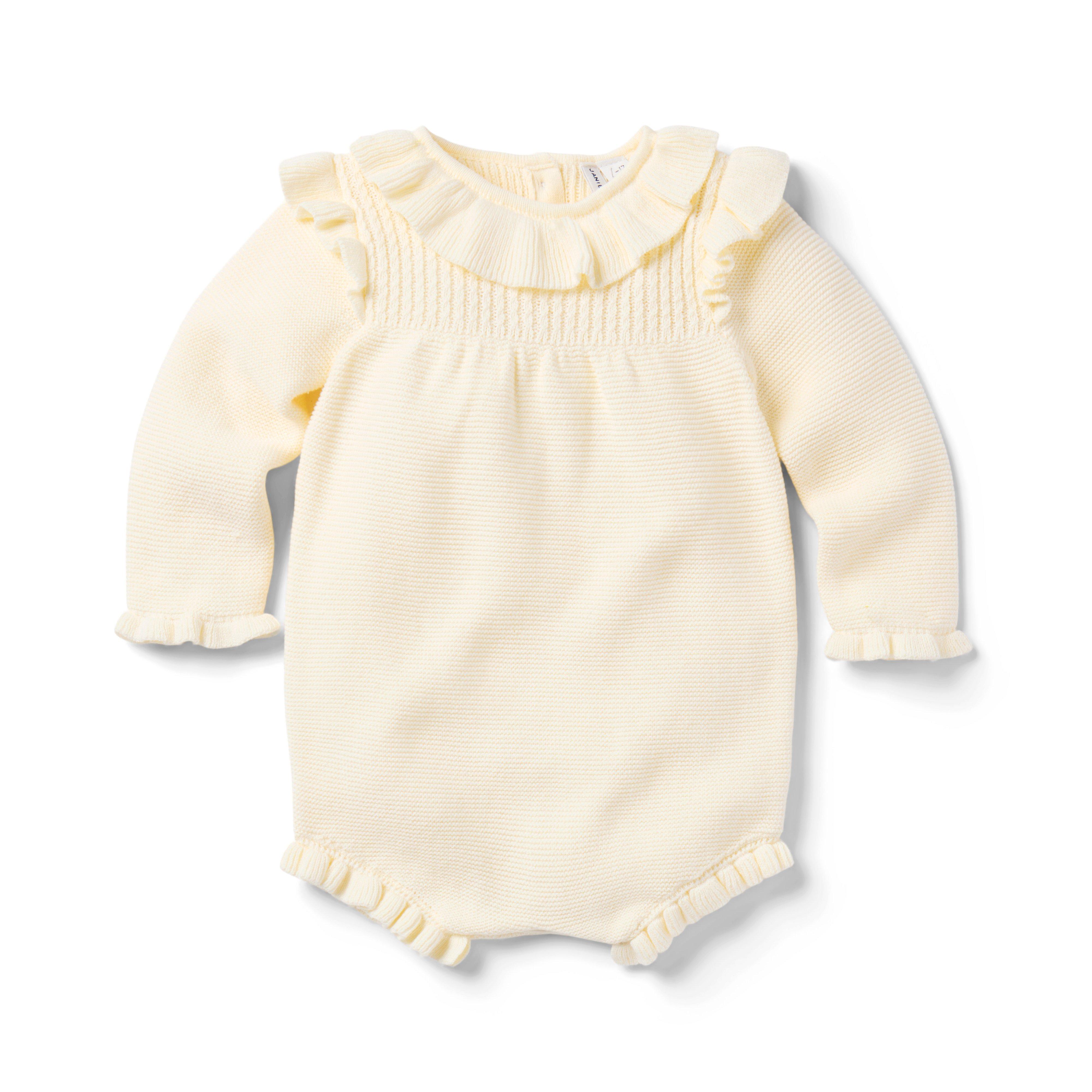 Baby Ruffle Collar One-Piece